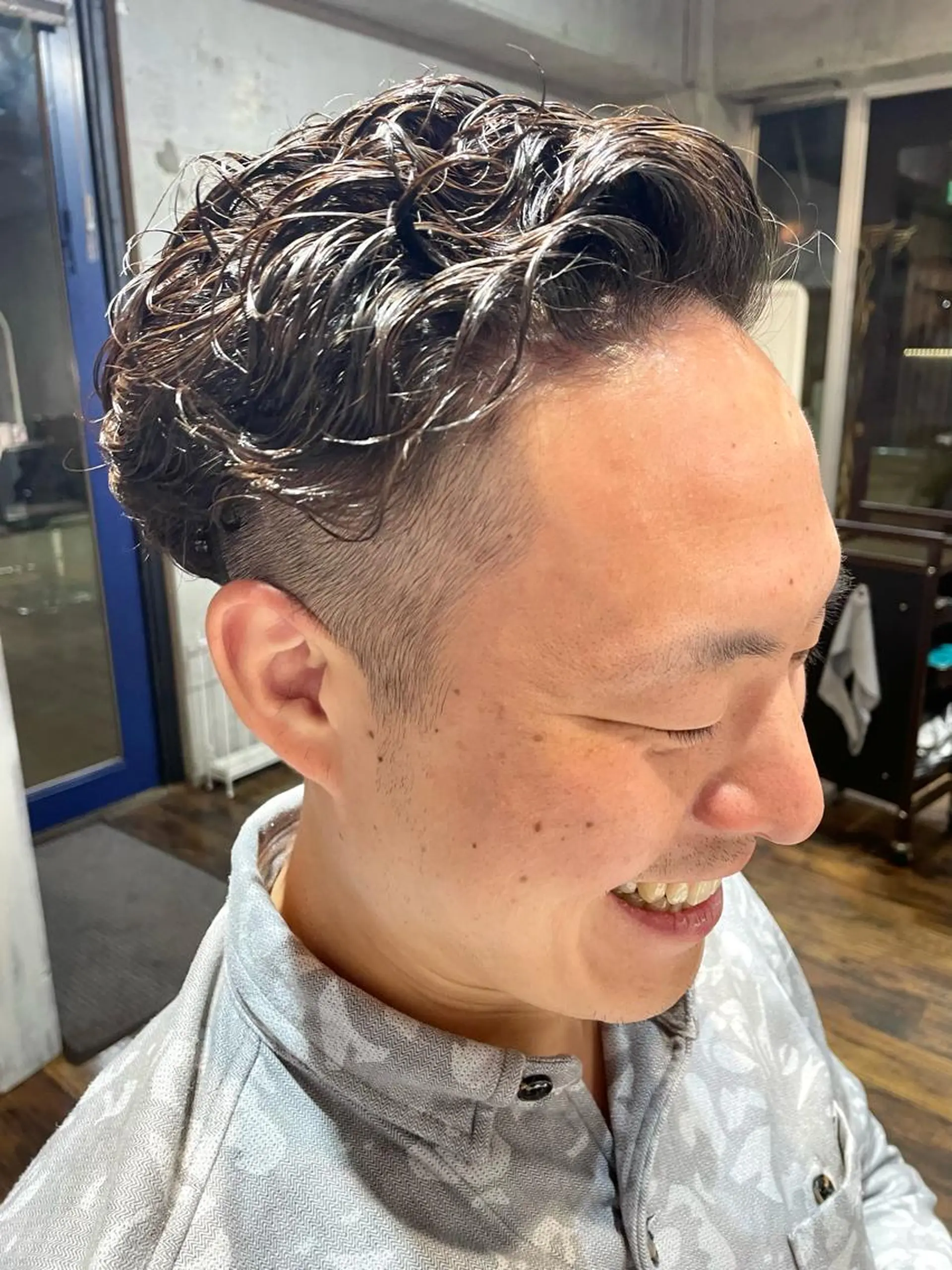 パーマ 坂本 勇将のヘアスタイル