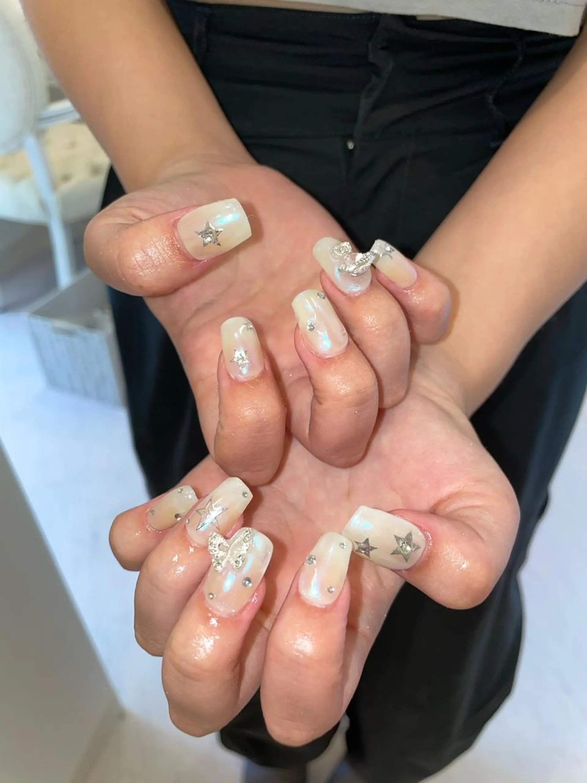 ネイル 束感まつ毛/ネイル/ LED♥KIRARAのマツエク・マツパデザイン