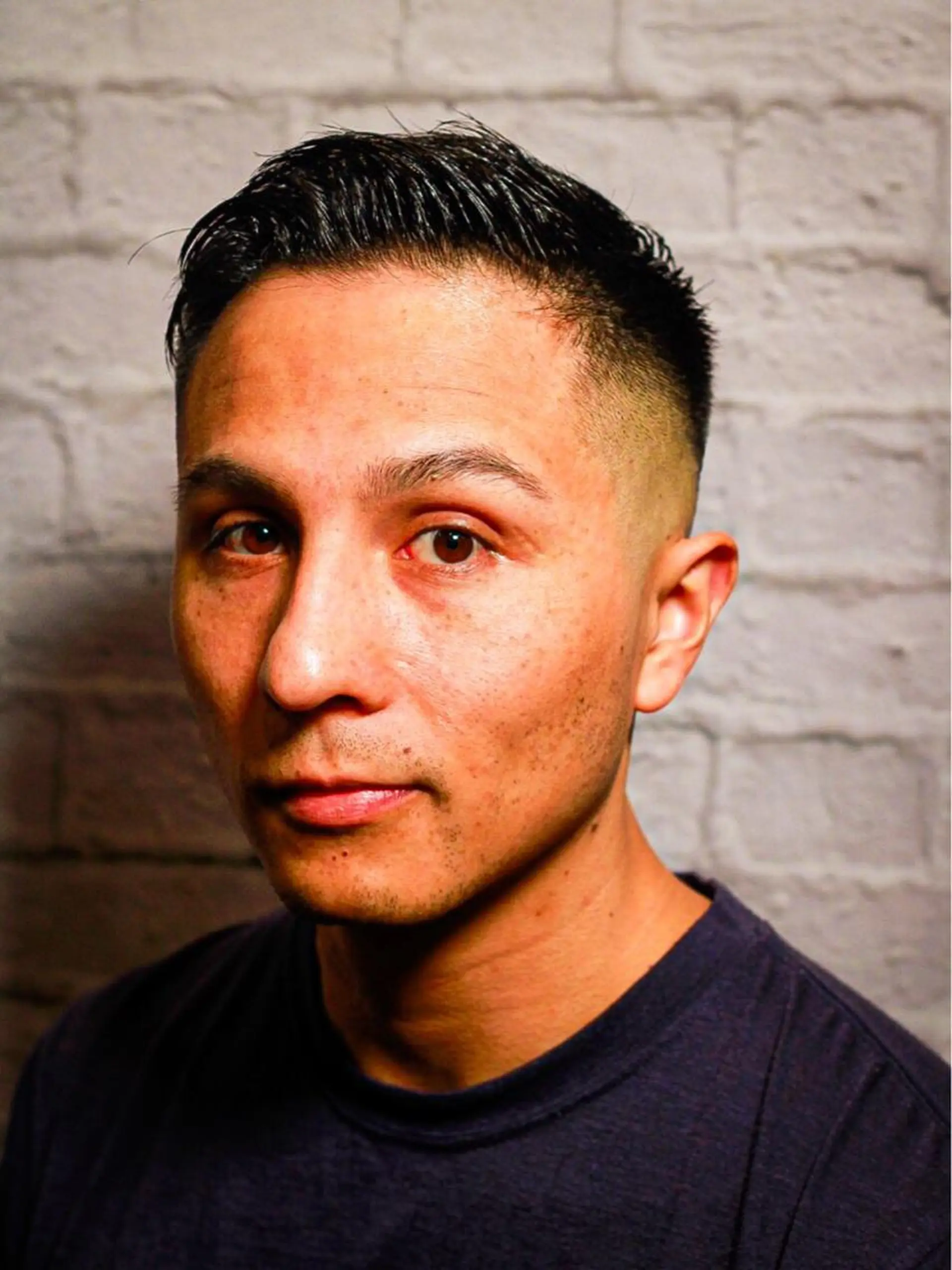 ショート メンズ フェードカット スキンフェード カット 銀座マツナガ新宿野村ビル店所属・メンズカット 佐藤優菜のヘアスタイル