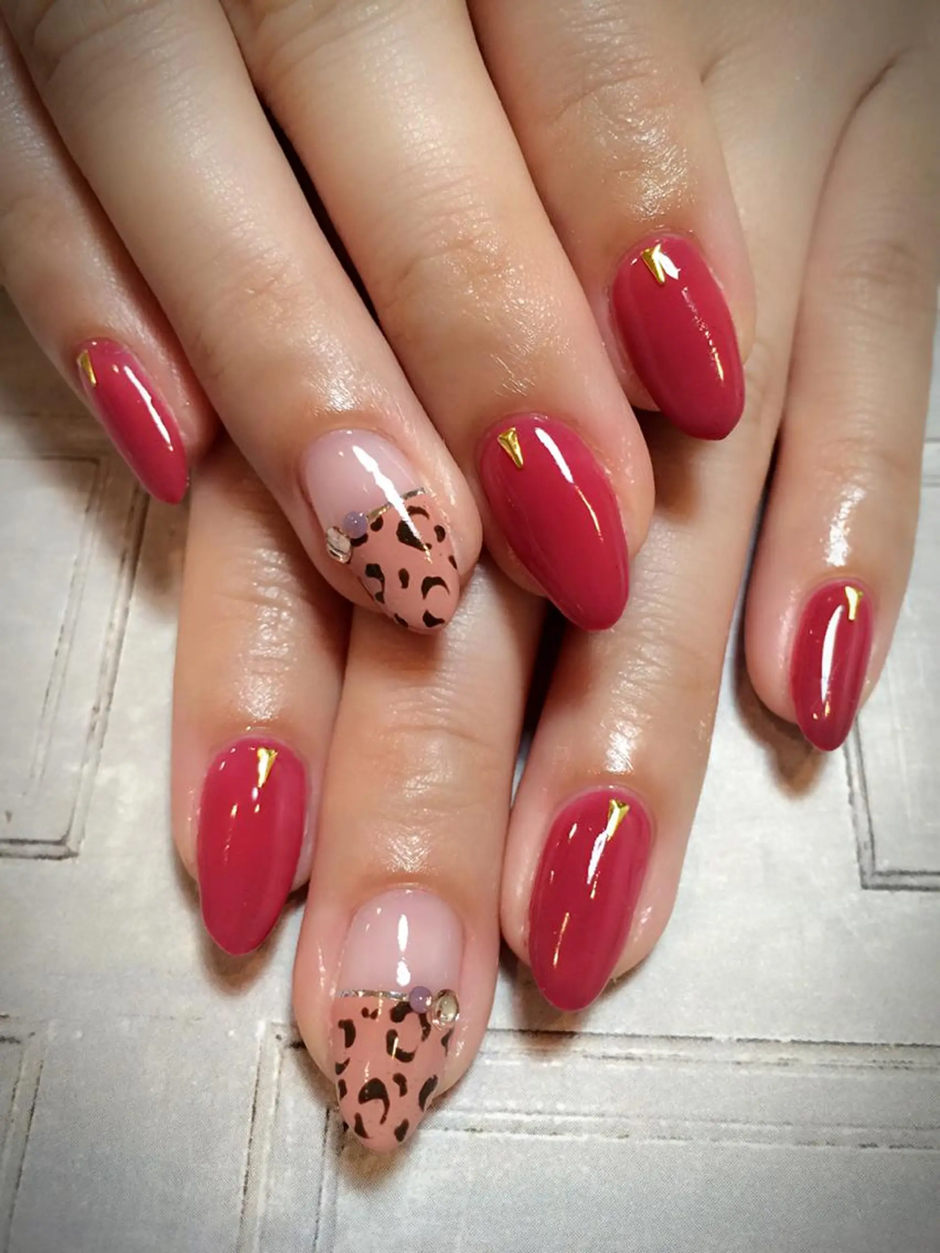 ネイル アニマル柄 jdn kayokoのネイルデザイン