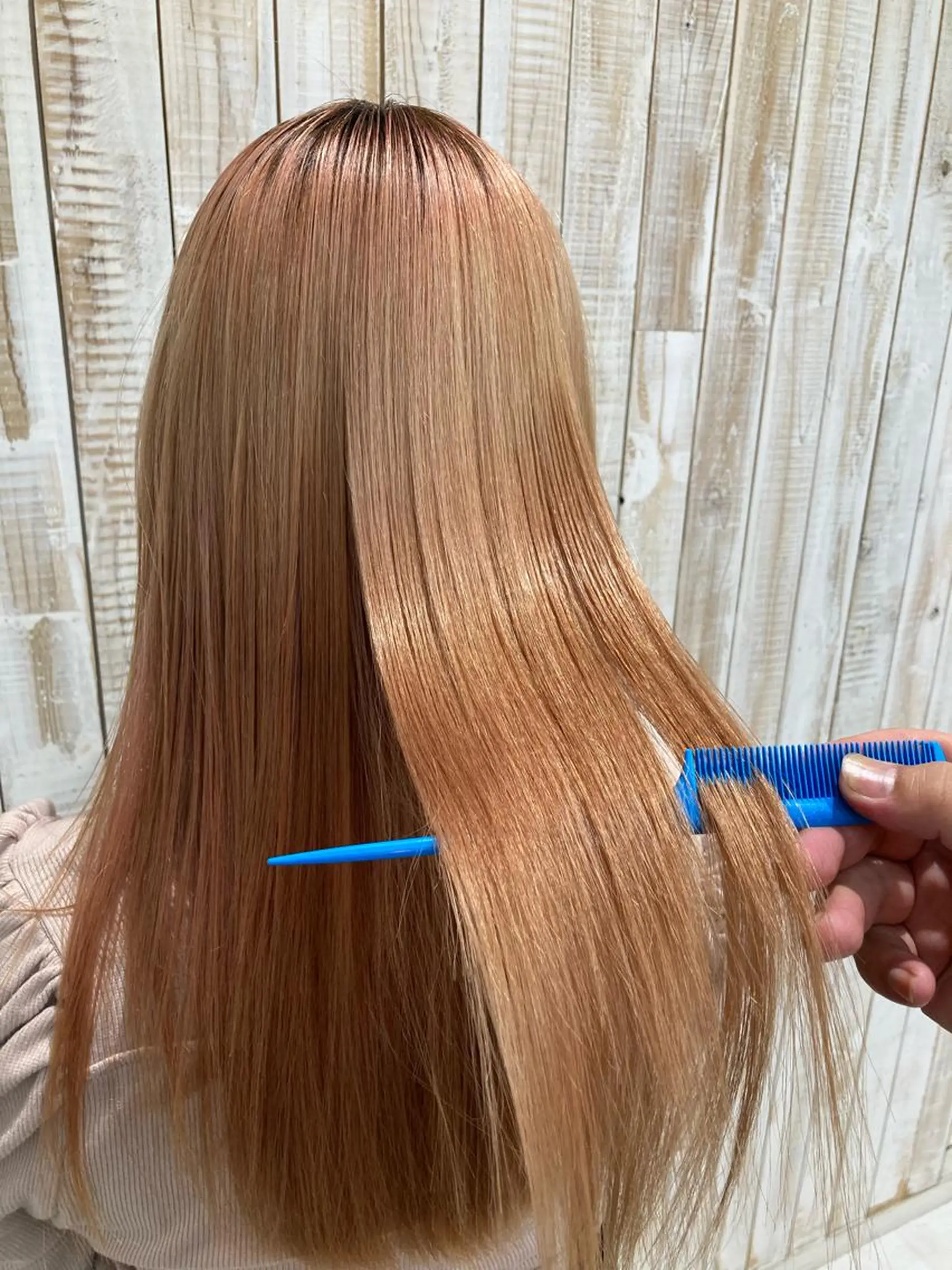 ロング 髪質改善 トリートメント 岩崎 裕司のヘアスタイル