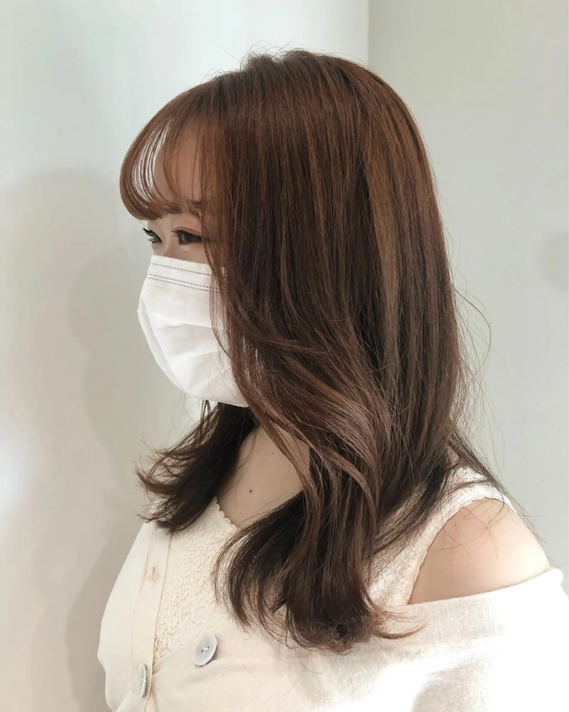 ロング カラー spooopy所属・🕊大垣 めぐみ🕊のヘアスタイル