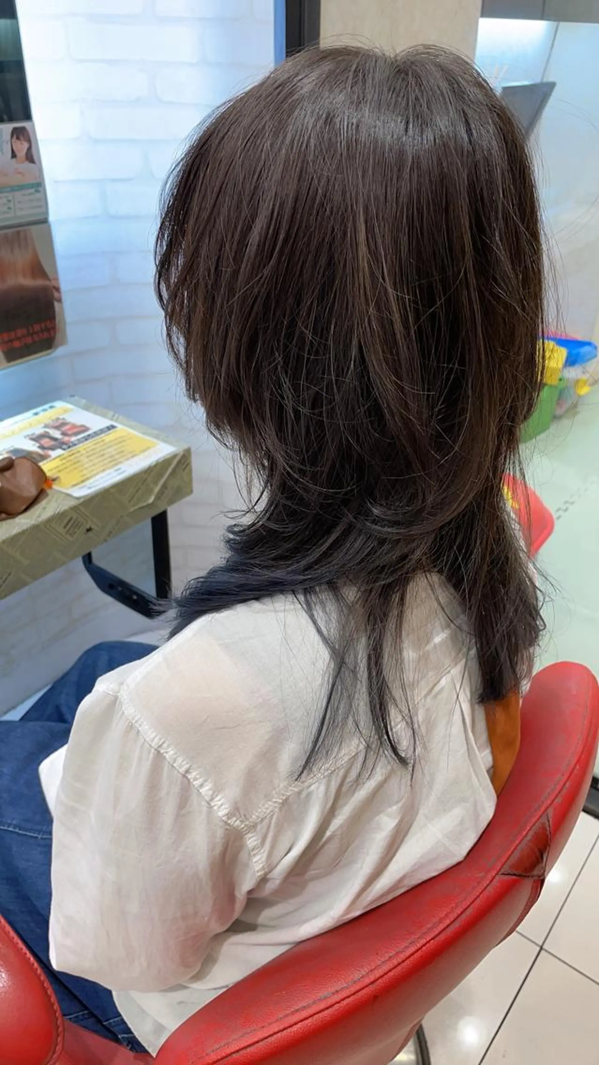 ロング EARTH 山﨑龍馬のヘアスタイル