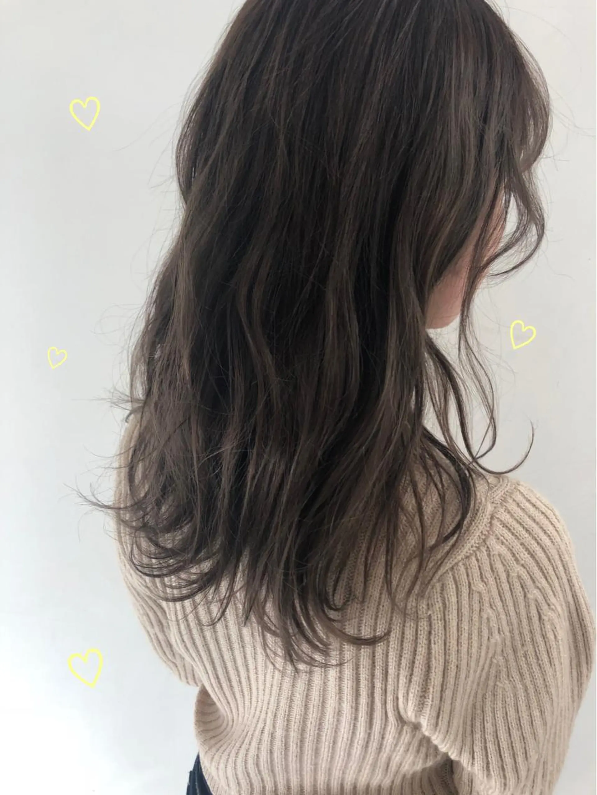 ロング カラー GLROW haruhiのヘアスタイル