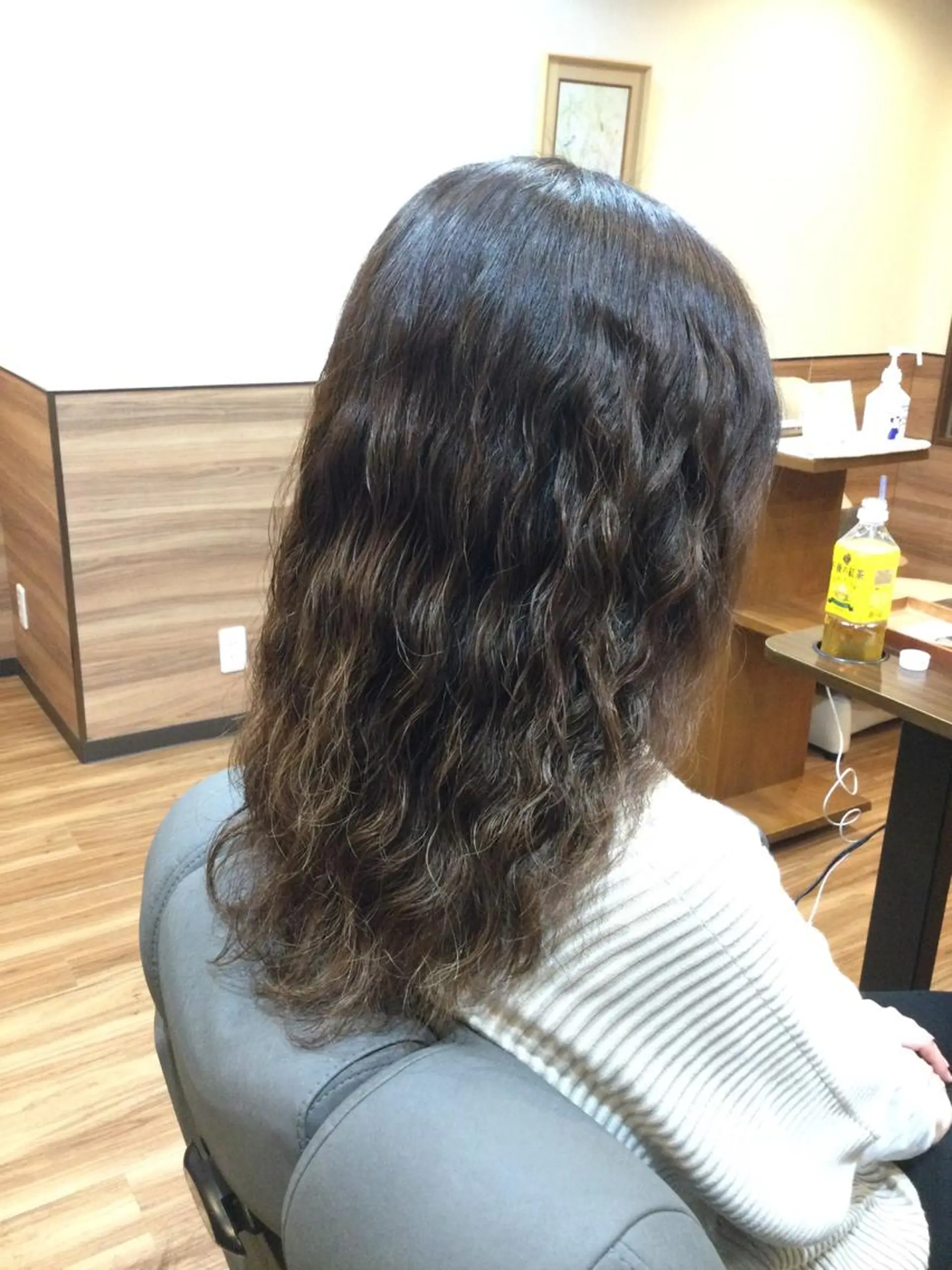 ロング パーマ Annon プライベートサロンのヘアスタイル