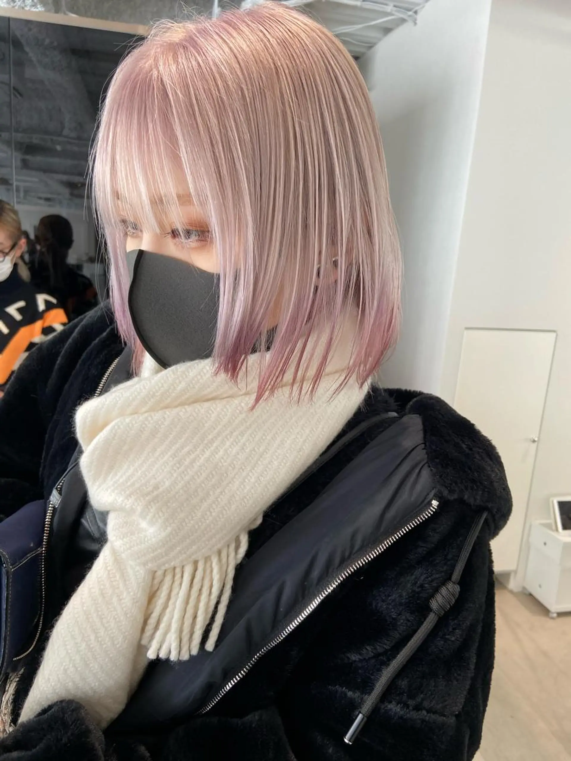 ミディアム カラー STAN WOOD所属・似合わせcut 🔥yutakaのヘアスタイル