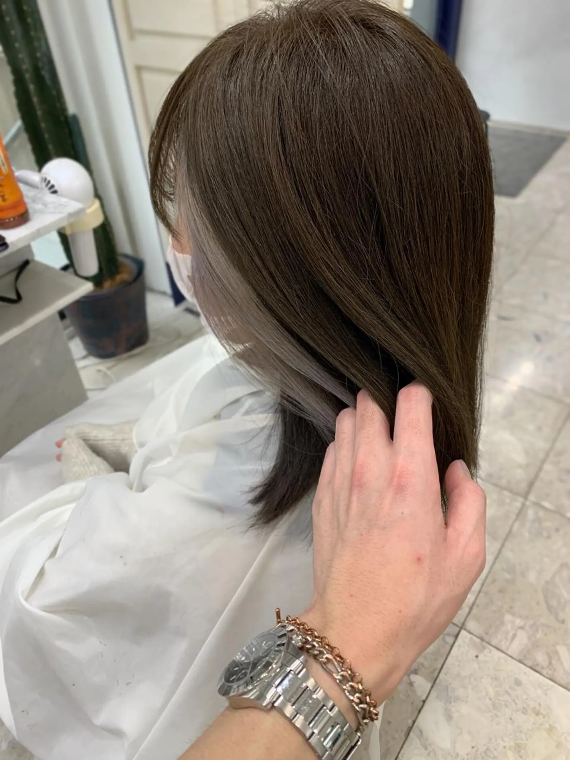 セミロング カラー 相武台ショート特化 💐川崎希💐のヘアスタイル