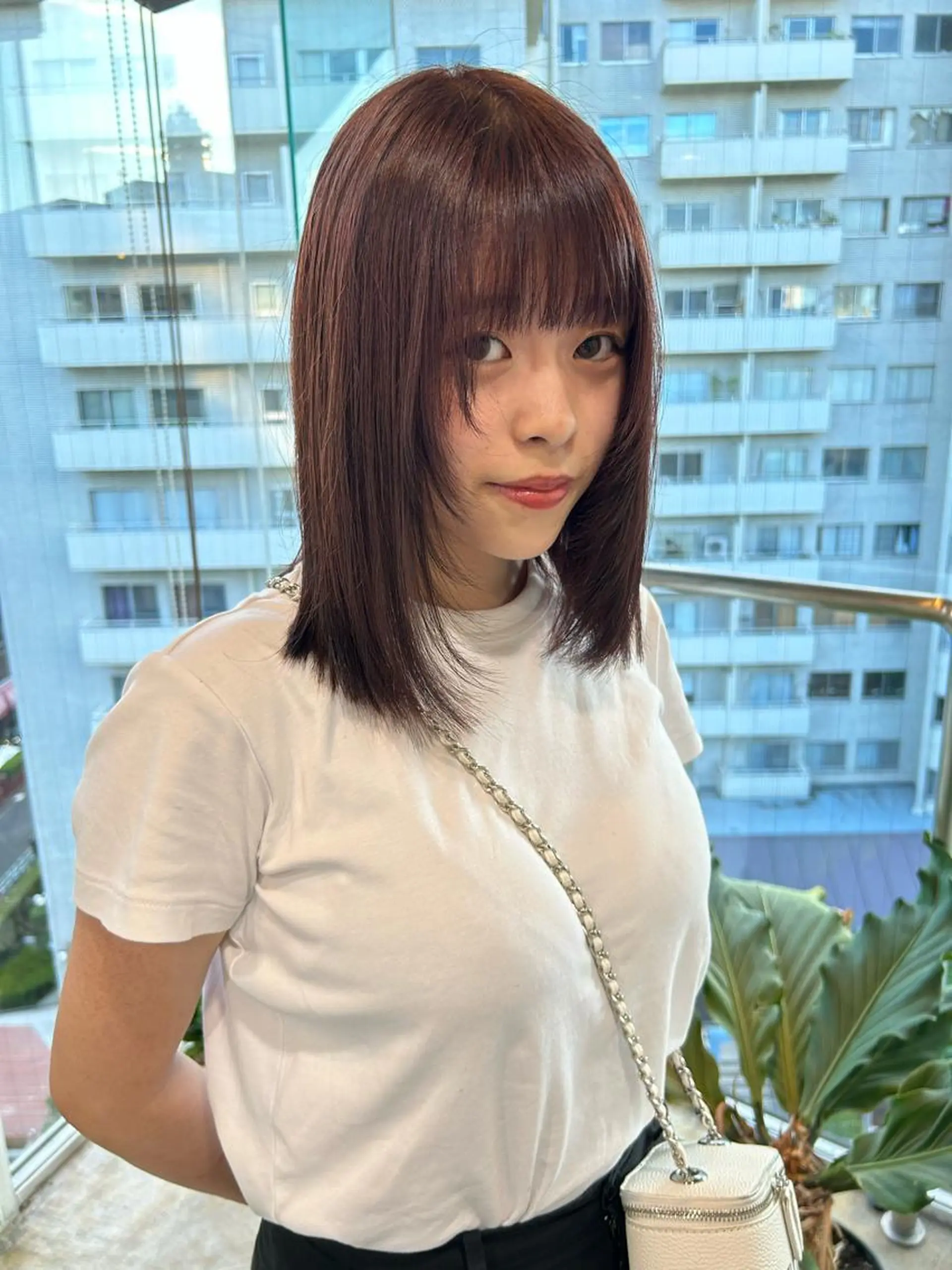 ミディアム カット ヘアカラー トリートメント デザインパーマ🌀 KAISEIのヘアスタイル