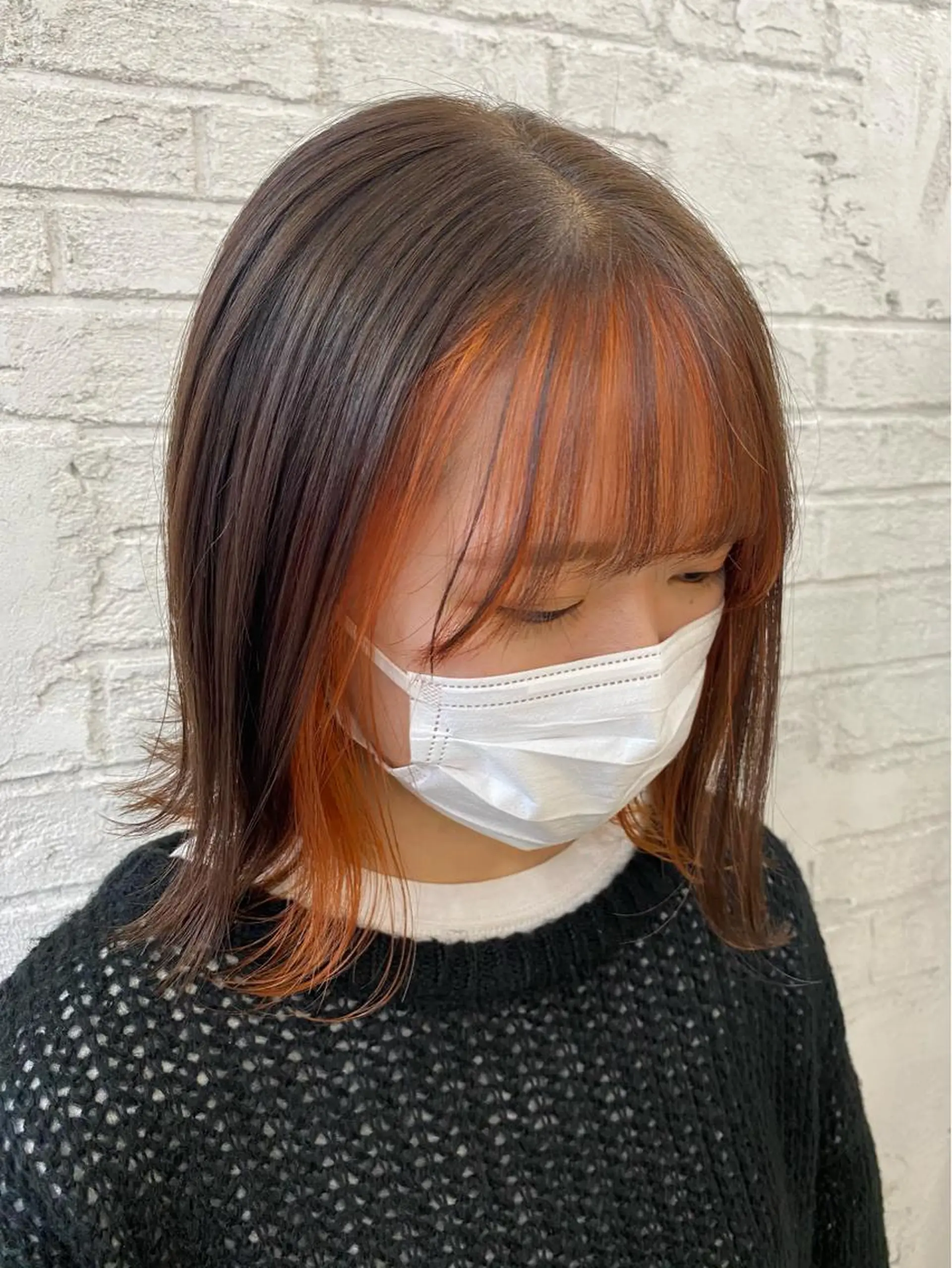 ミディアム 顔周りカット Eleanor池袋東口2nd所属・池袋/韓国レイヤー 💗🐇amiのヘアスタイル