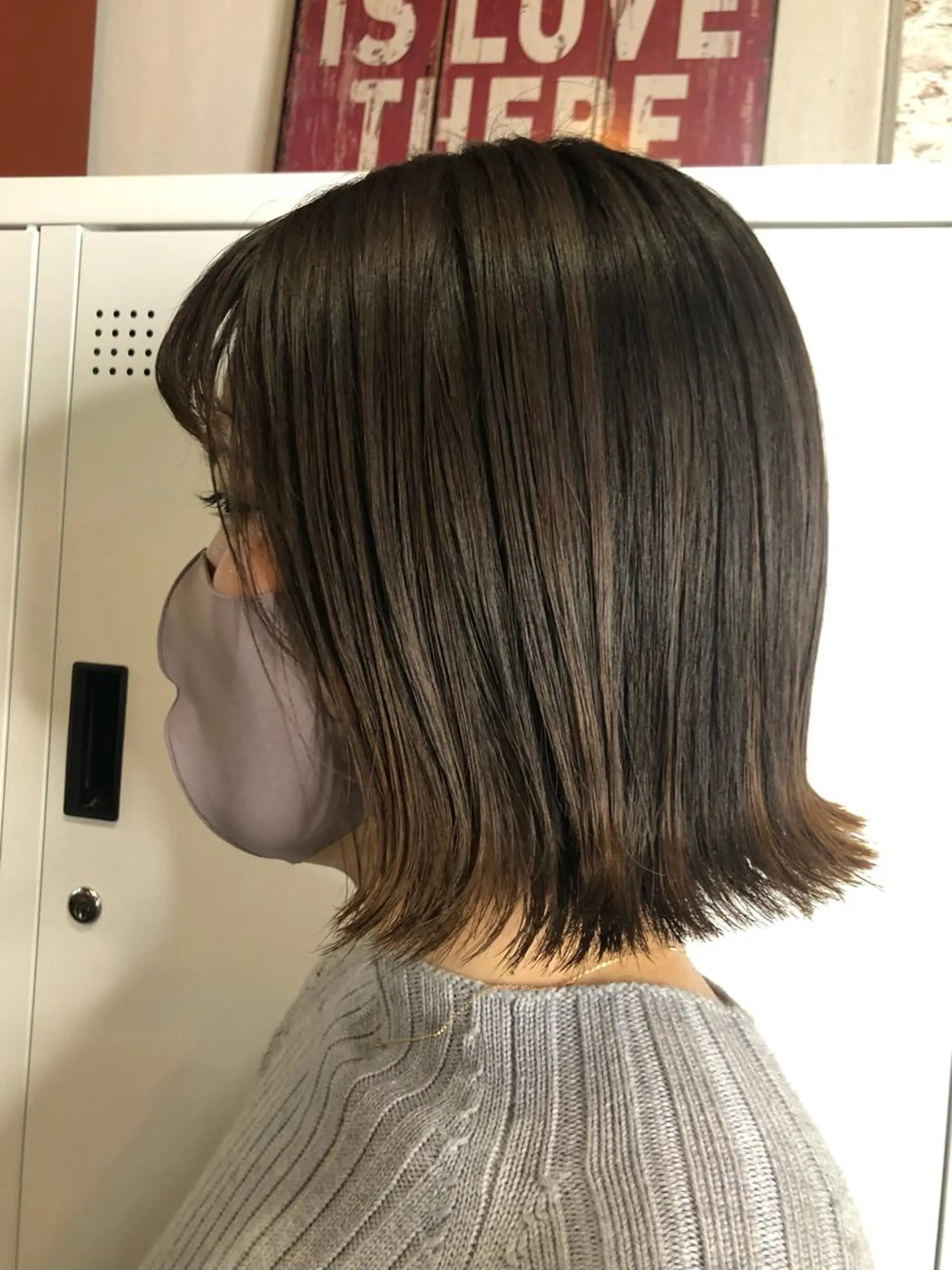 ショート パーソナルカラー 藤本夢のヘアスタイル