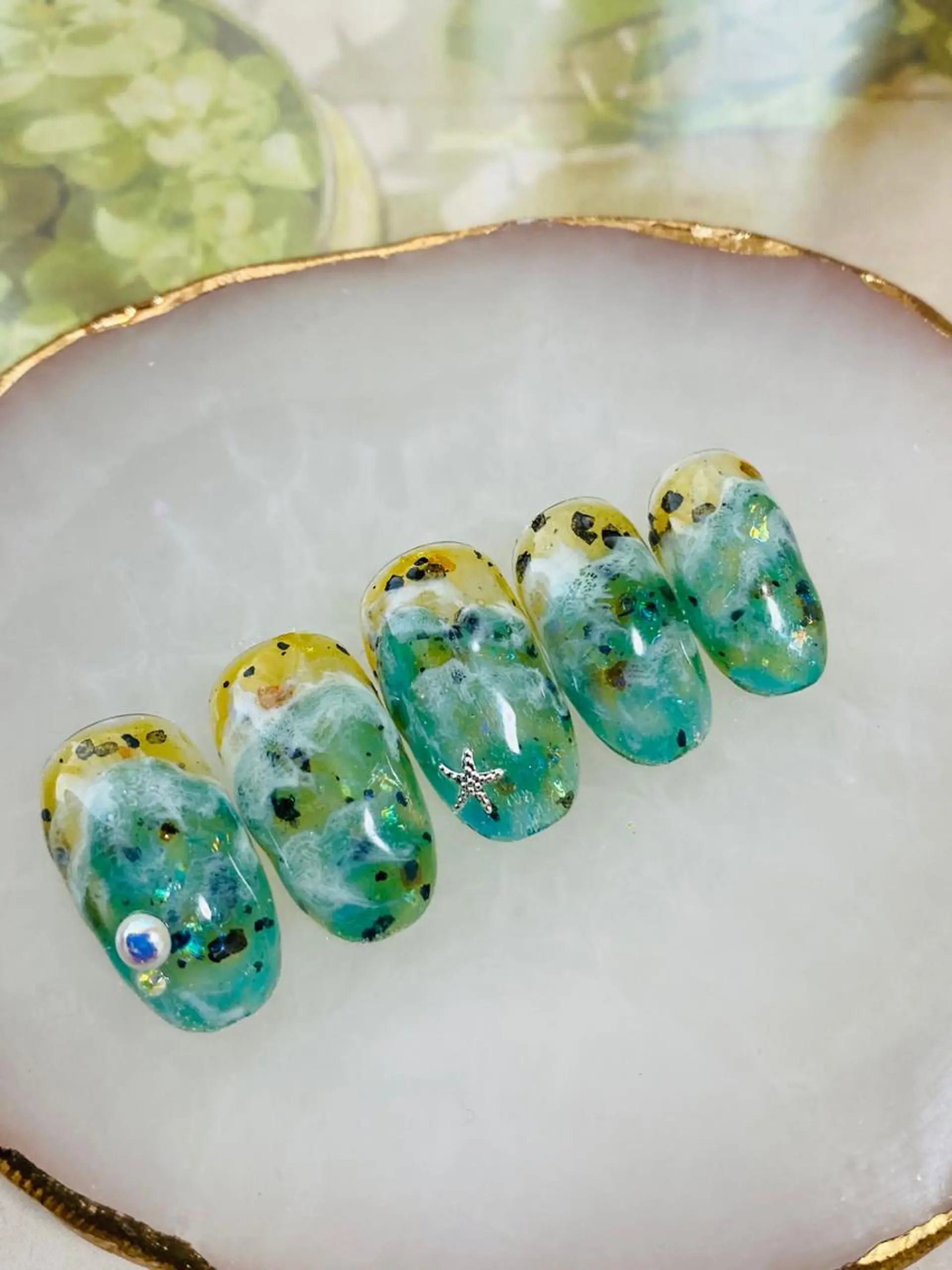 ネイル 自宅ネイルサロン ♦️nuance♦️のネイルデザイン