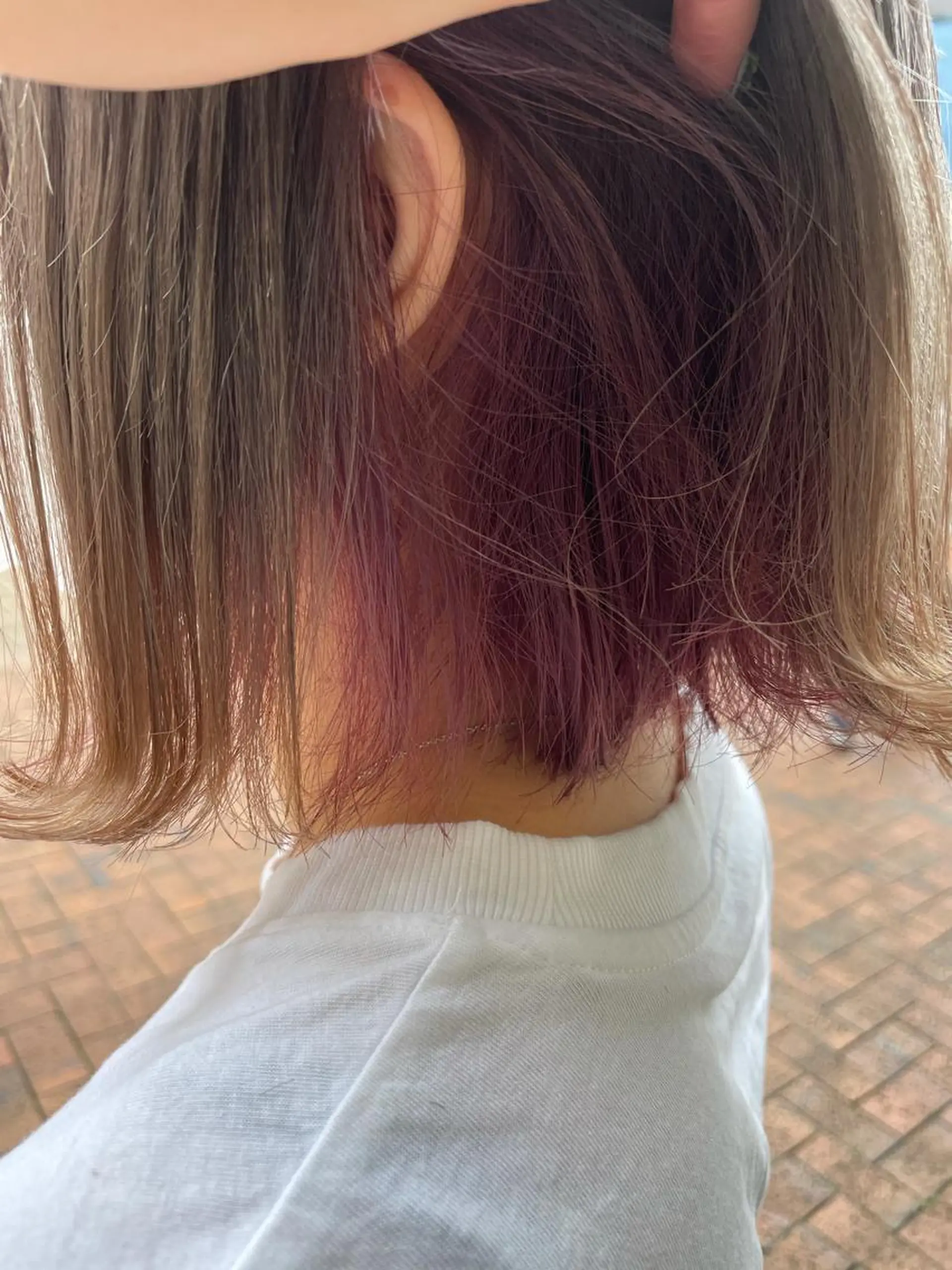 カラー インナーカラー ヘアカラー hair&nail ☯️アイリ☯️のネイルデザイン