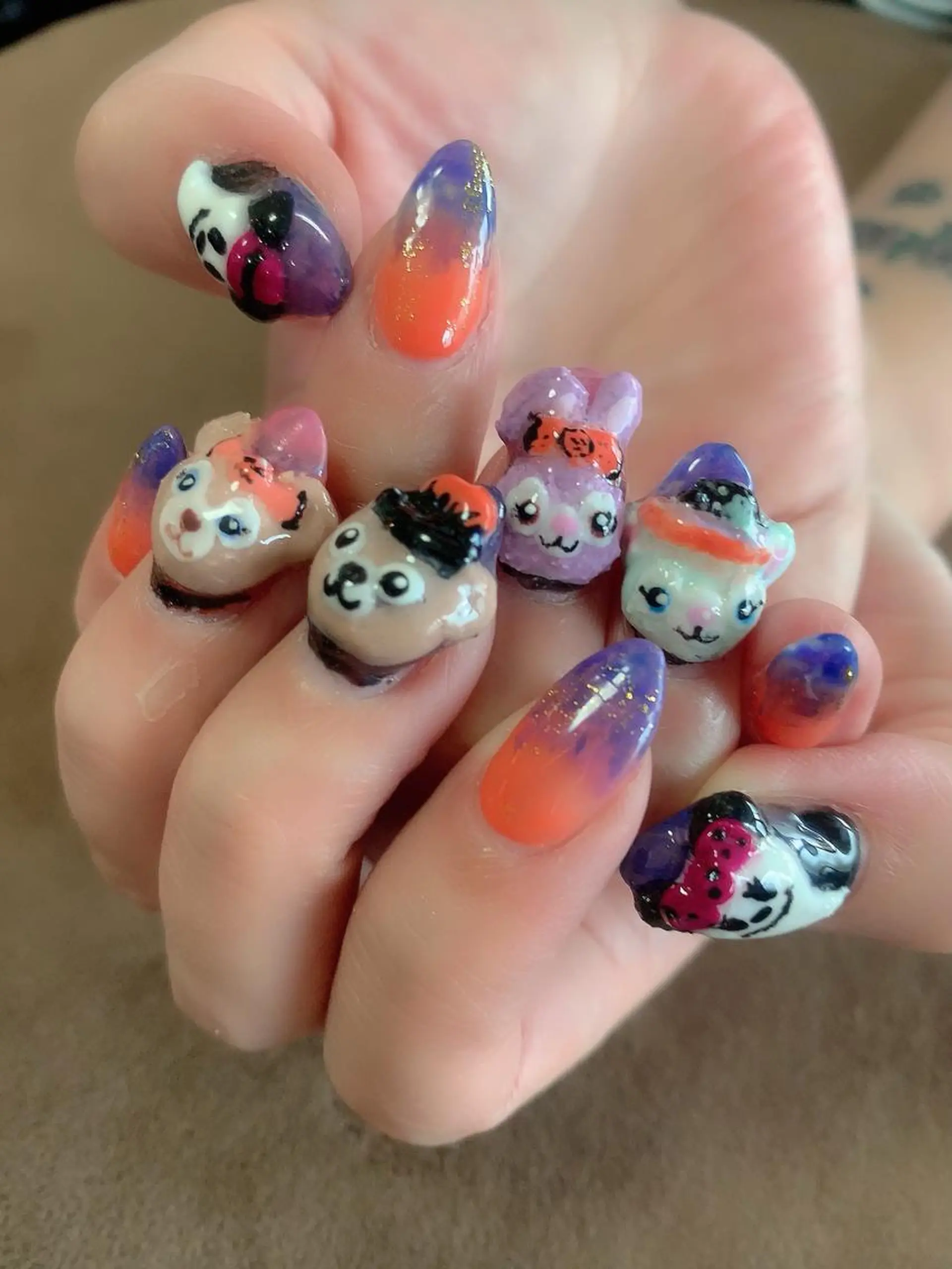 ネイル ハロウィン Salon.de. ViViのエステ・リラクイメージ