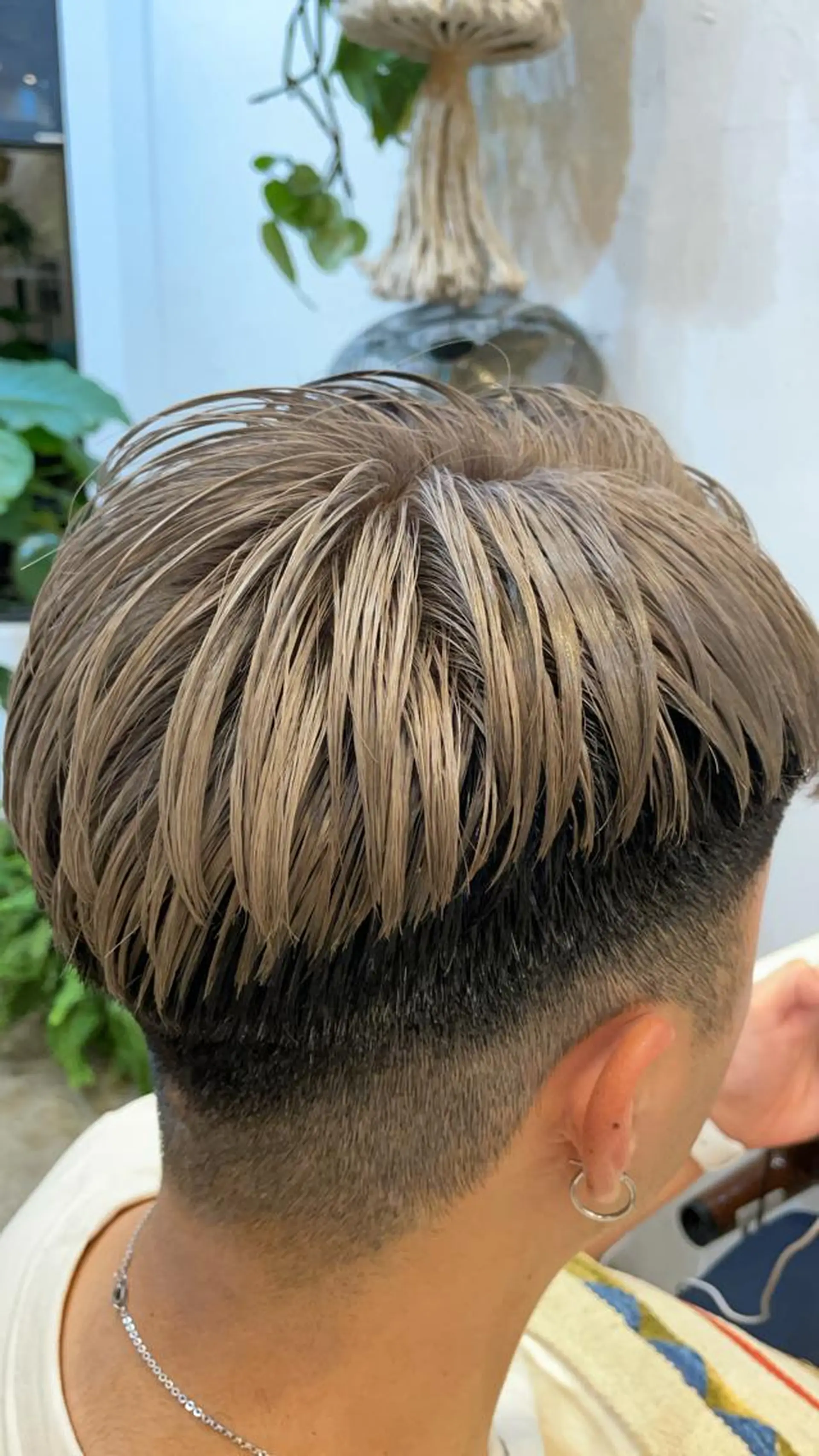 カラー メンズ メンズパーマ 岡部 ひな/銀座のヘアスタイル