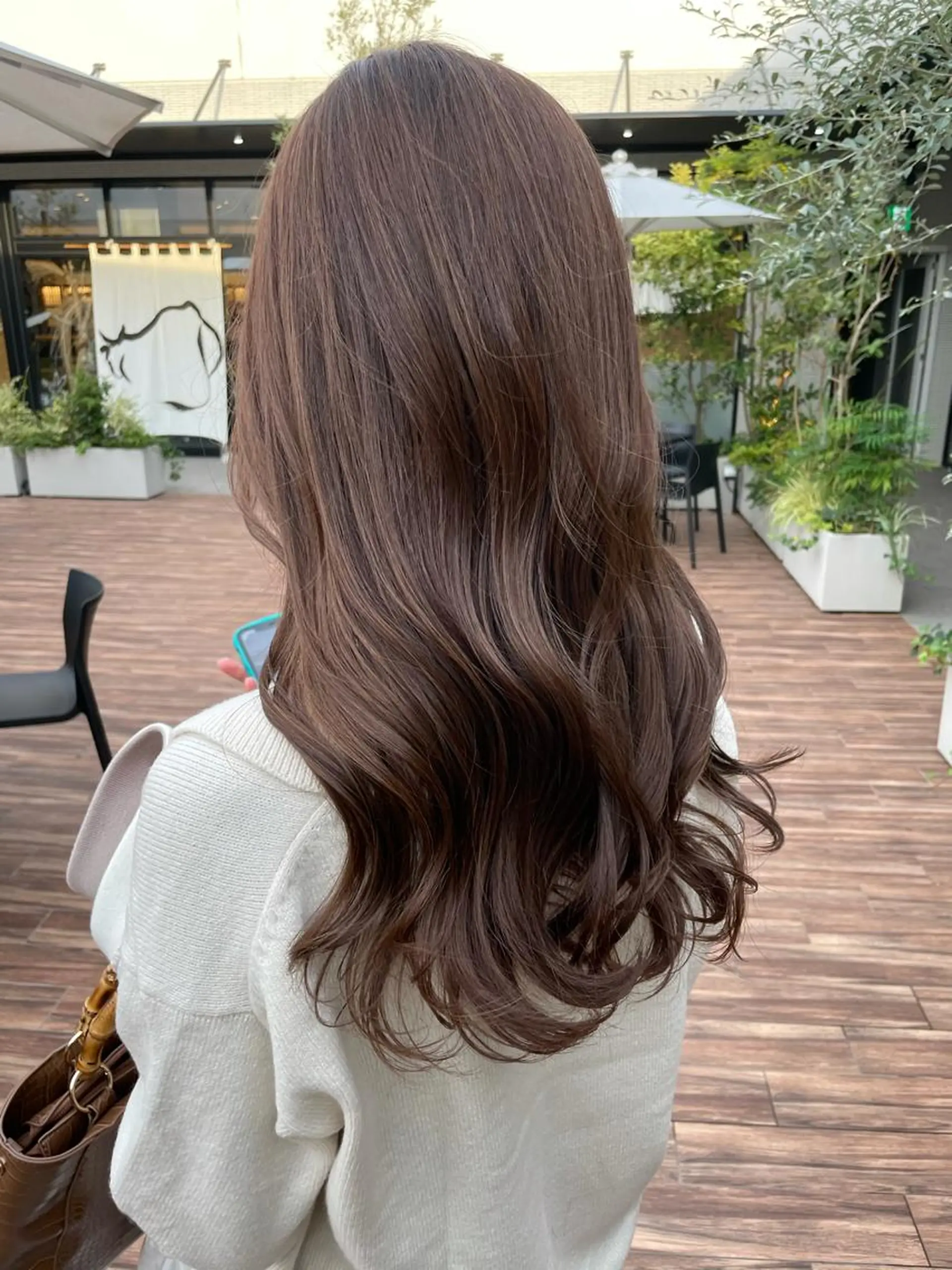 ロング カラー 透明感カラー ハイライトカラー ハイライト クドウレイ fifth渋谷のヘアスタイル