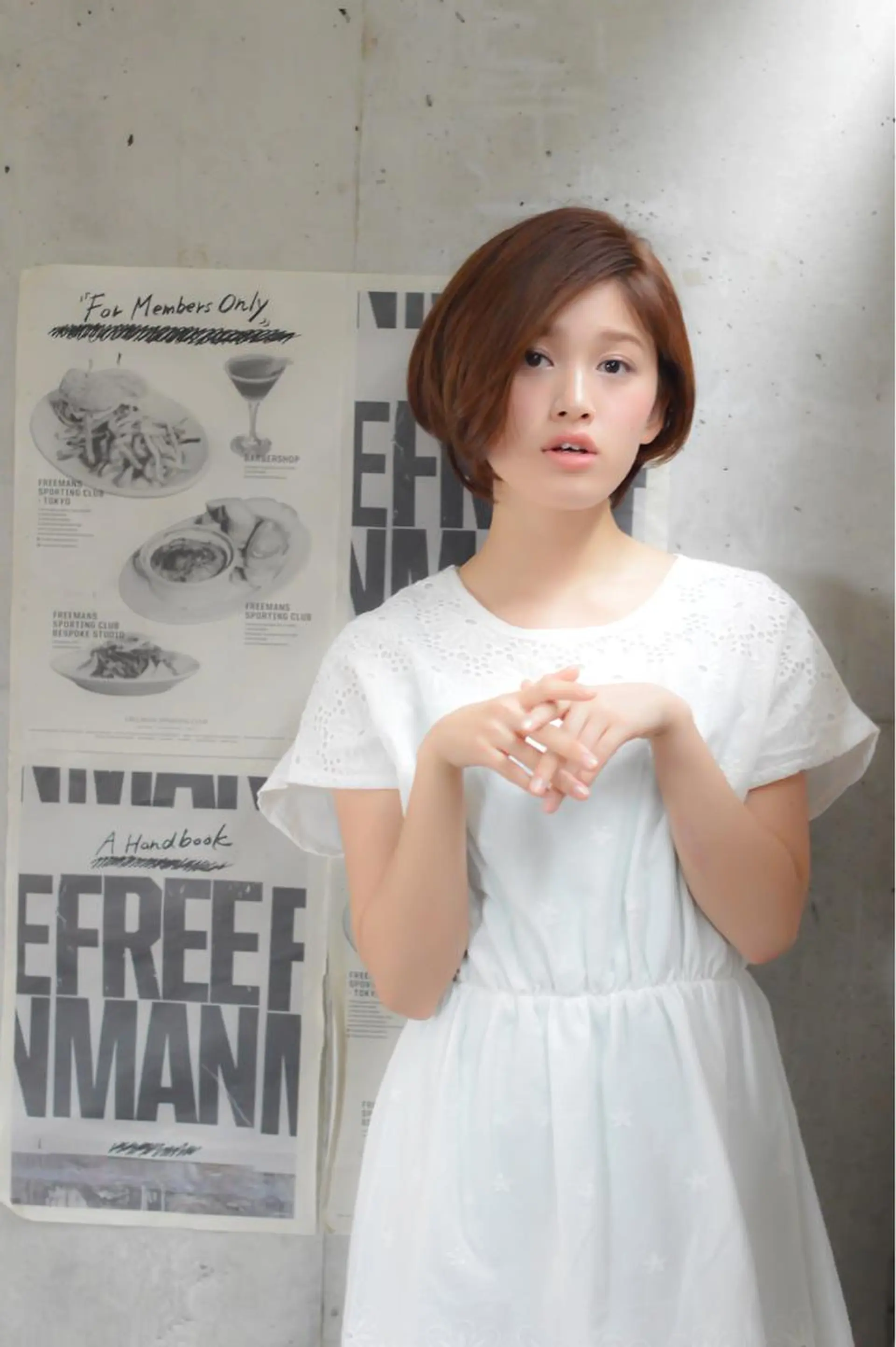 ショート clan五反田所属・髪質改善、縮毛矯正 店長浅野太郎のヘアスタイル