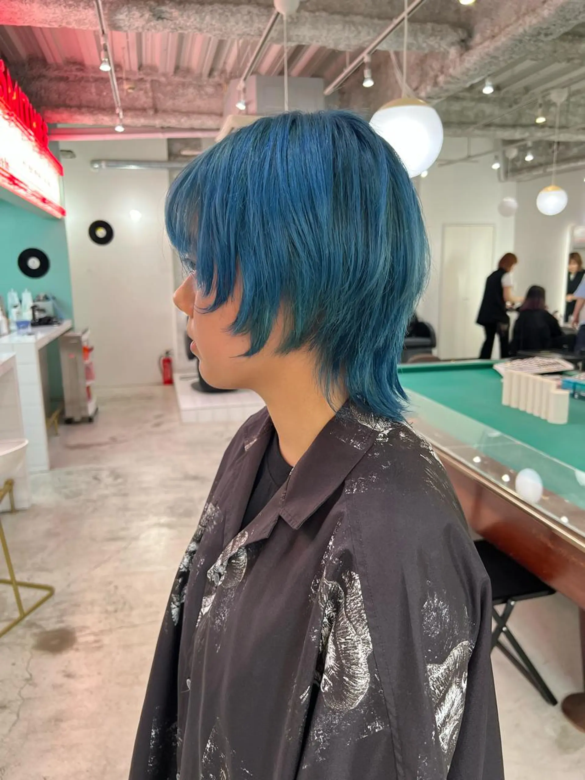 ミディアム 💥ウルフカット デザインあんな💥のヘアスタイル