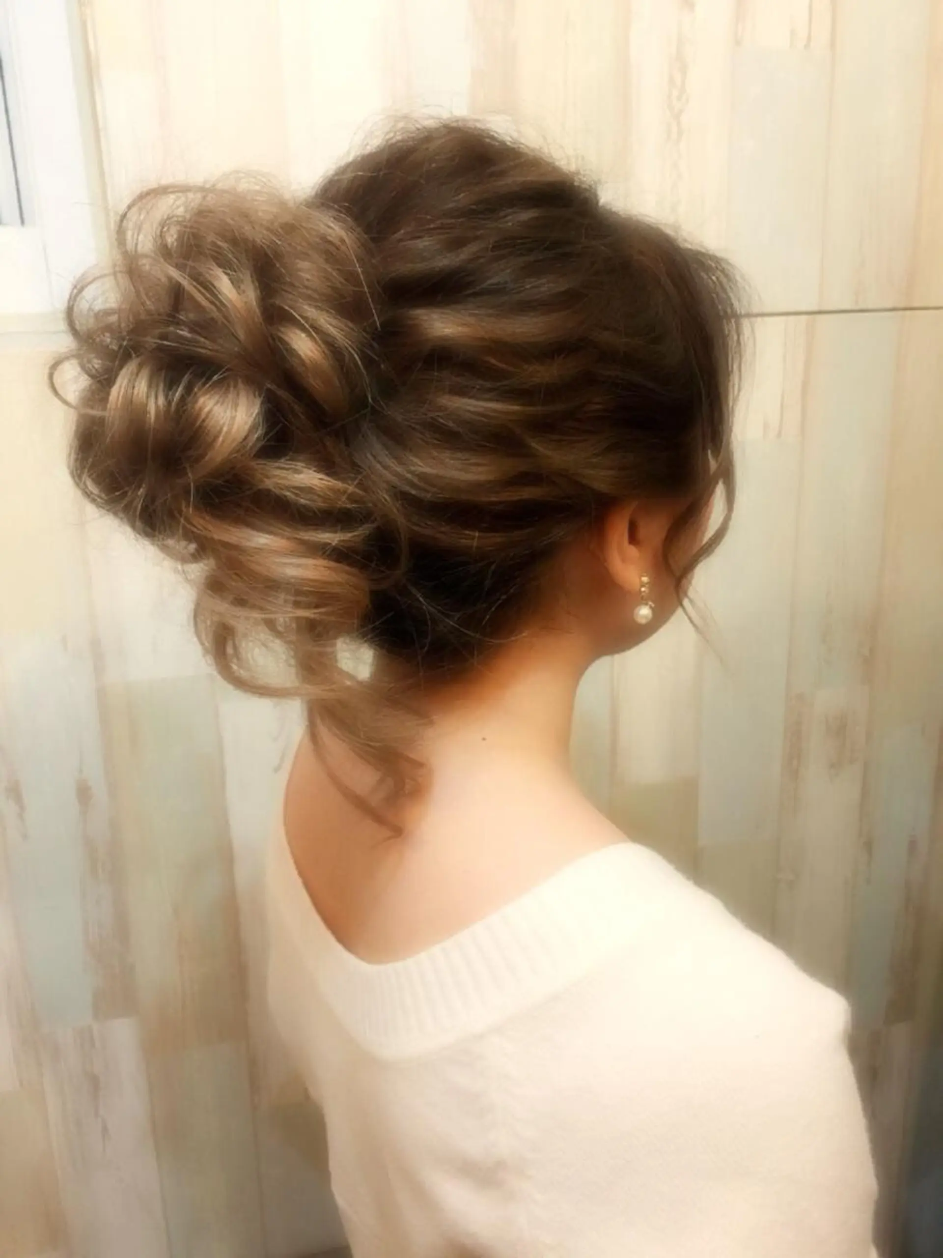 ミディアム ヘアアレンジ 【カメレオン】 上村 祥子のヘアスタイル