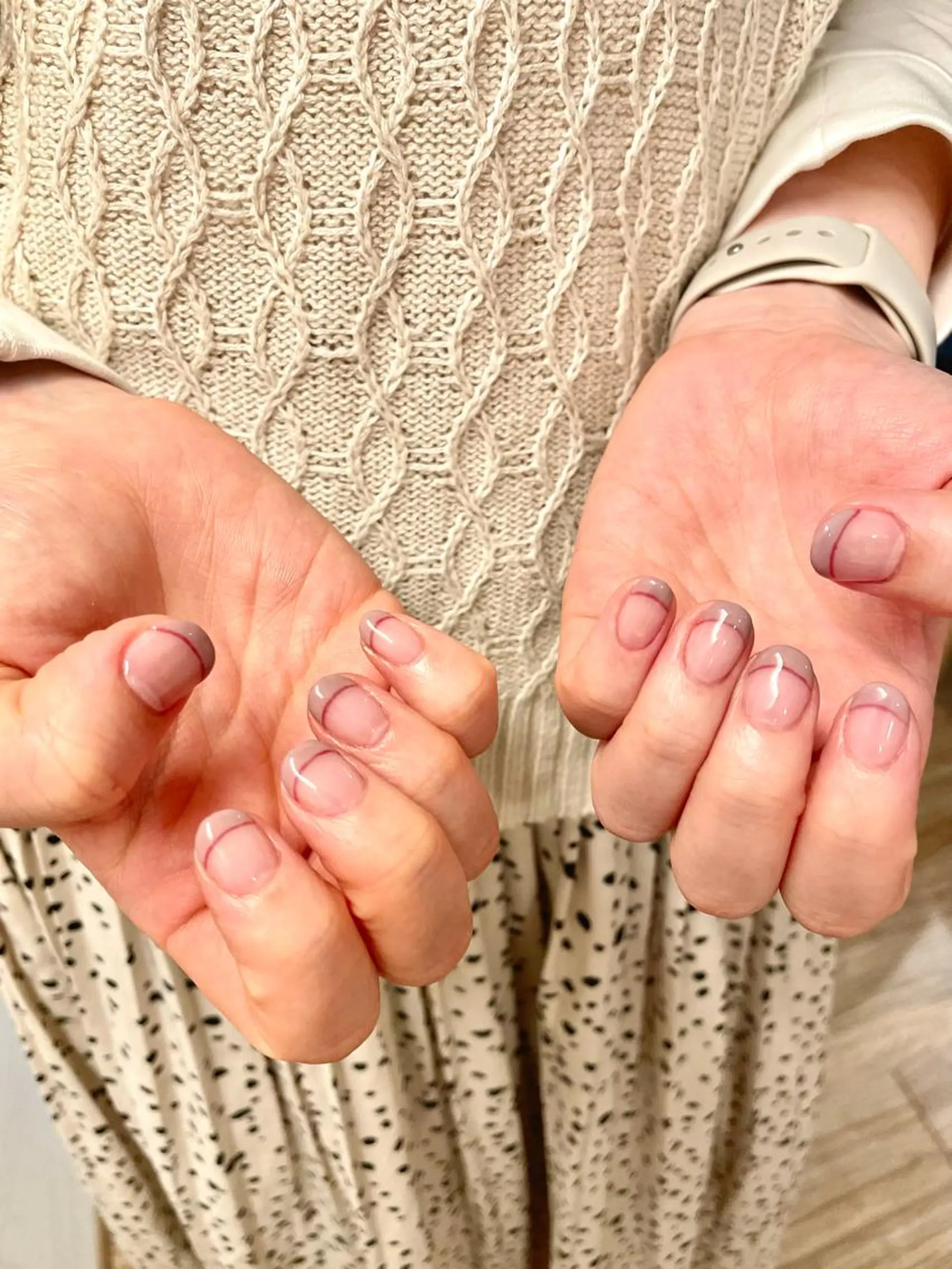 ネイル フレンチネイル 持ち込み 丹(TAN.) akariのネイルデザイン