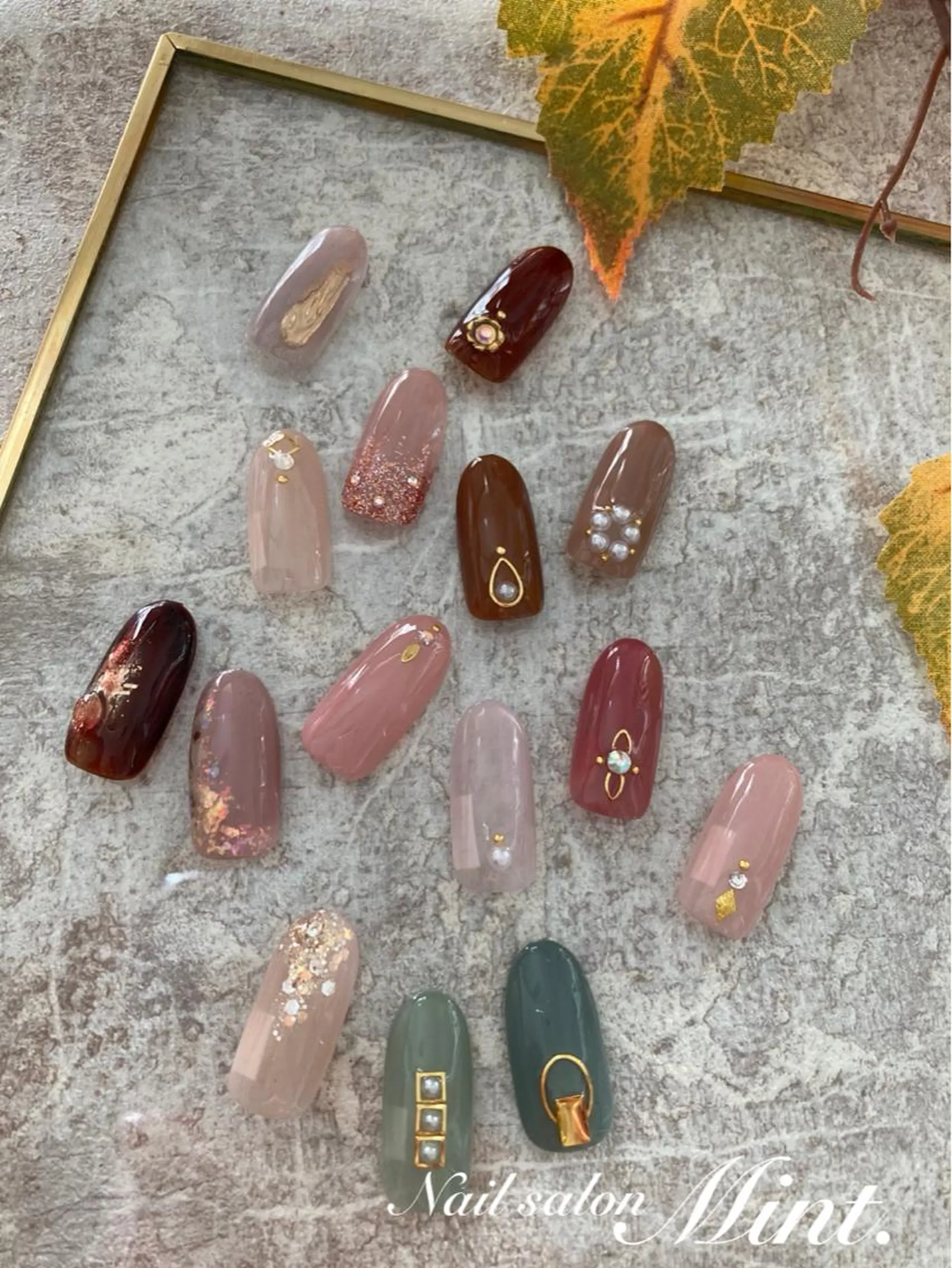 ネイル ハンドネイル Mint. nailのネイルデザイン