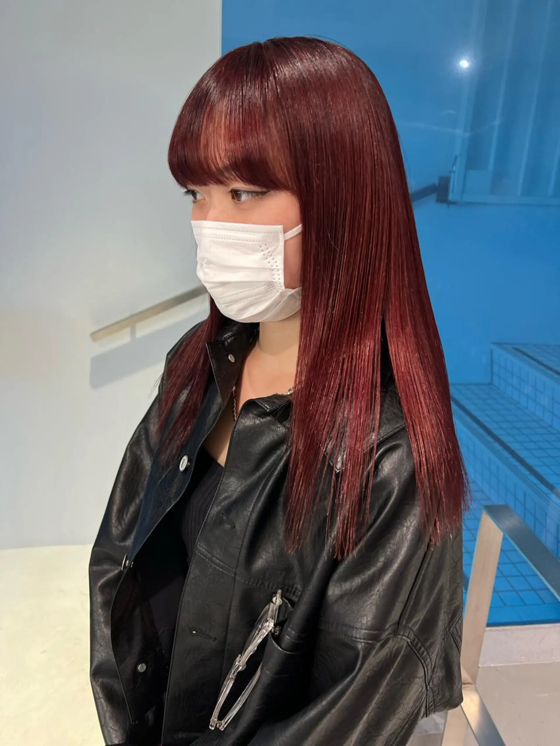 ロング カラー ブリーチ 【メンズ特化】 寺田遥輝のヘアスタイル