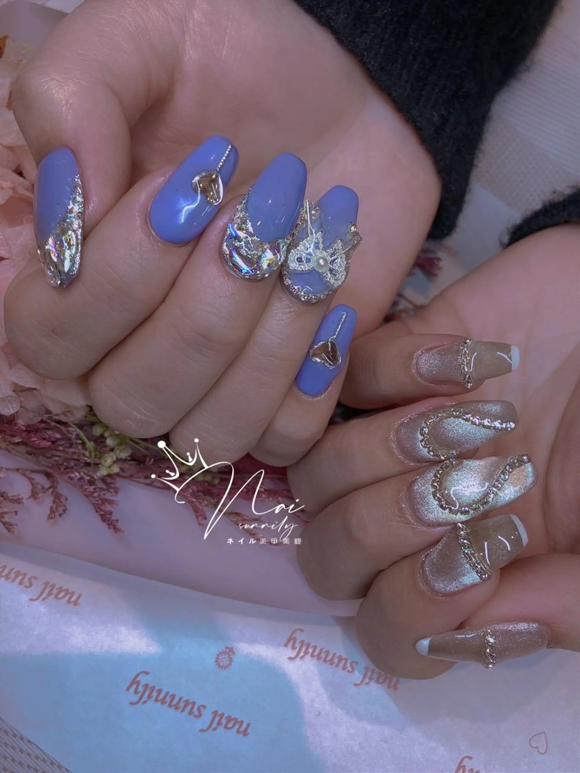 ネイル 長さだし専門店 M2　rikaのネイルデザイン