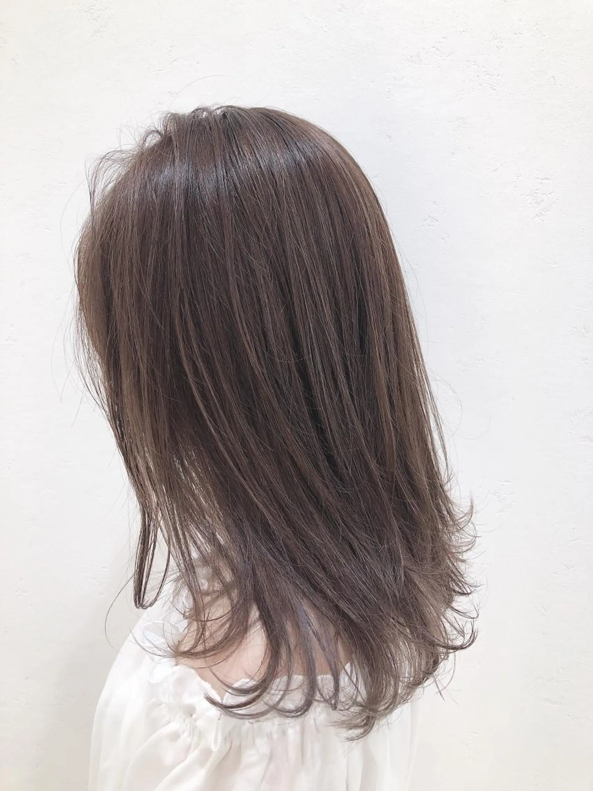 セミロング カラー ニュアンスカラー🫧 加納のヘアスタイル