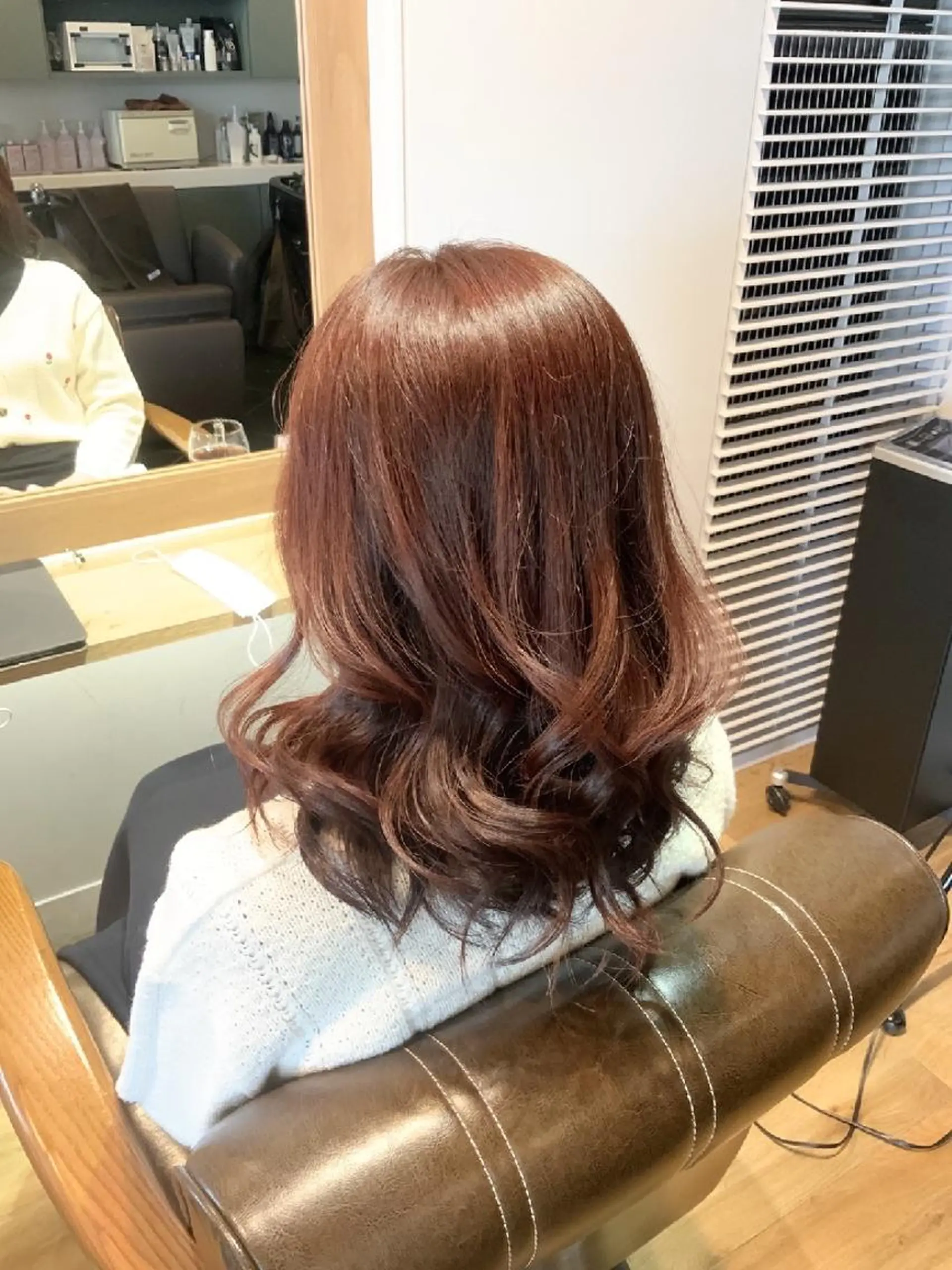カラー ピンクカラー カット ヘアカラー トリートメント 堀 望美のヘアスタイル