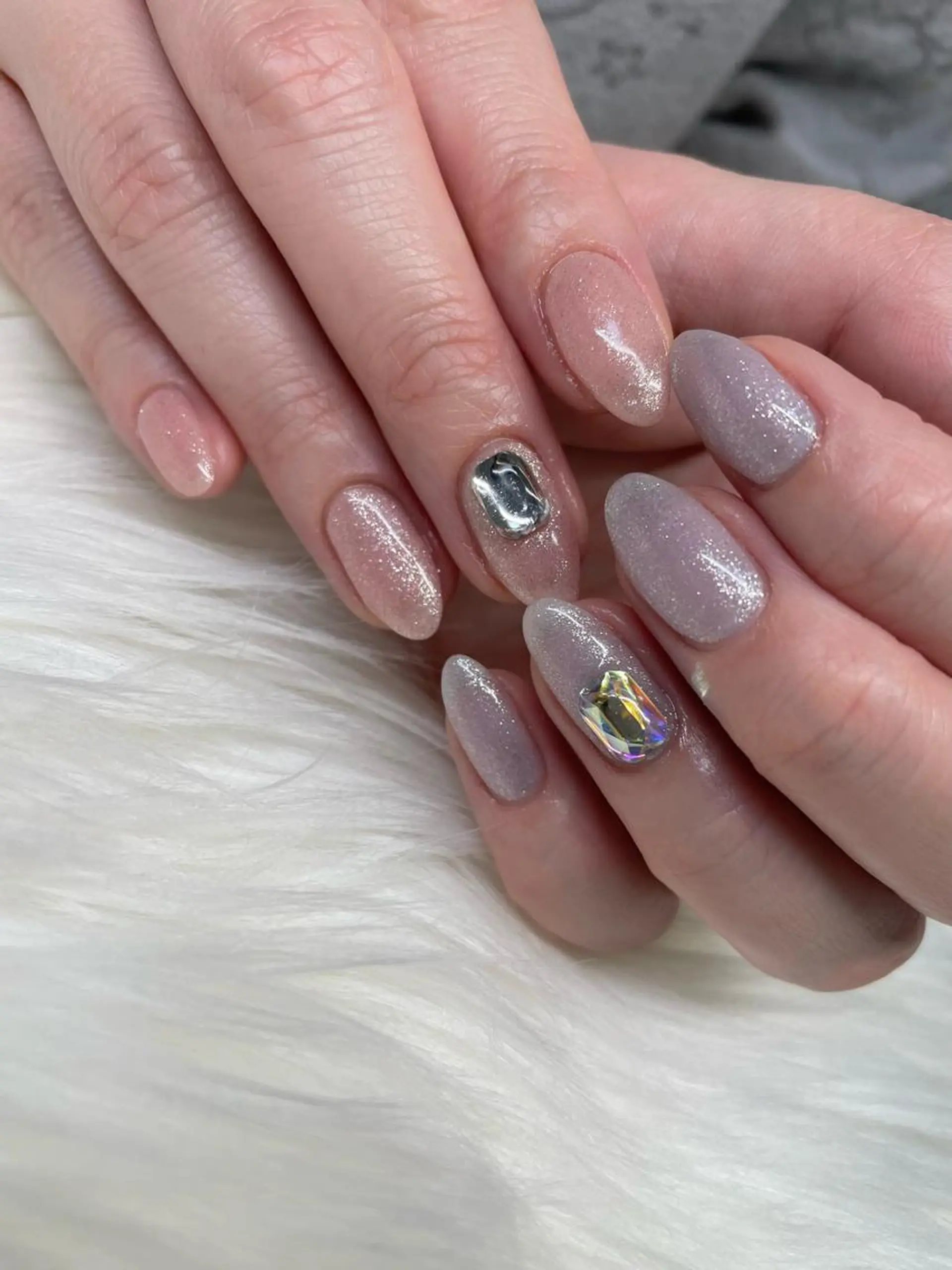 ロング カラー ヘアアレンジ キッズ ネイル マツエク・マツパ アイブロウ 福田 加奈のネイルデザイン