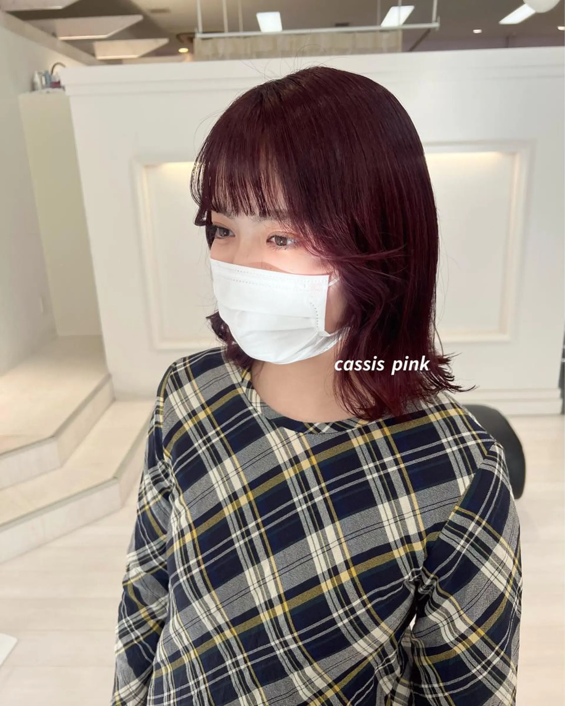 ミディアム カラー Parve  Mix /板野妃莉のヘアスタイル