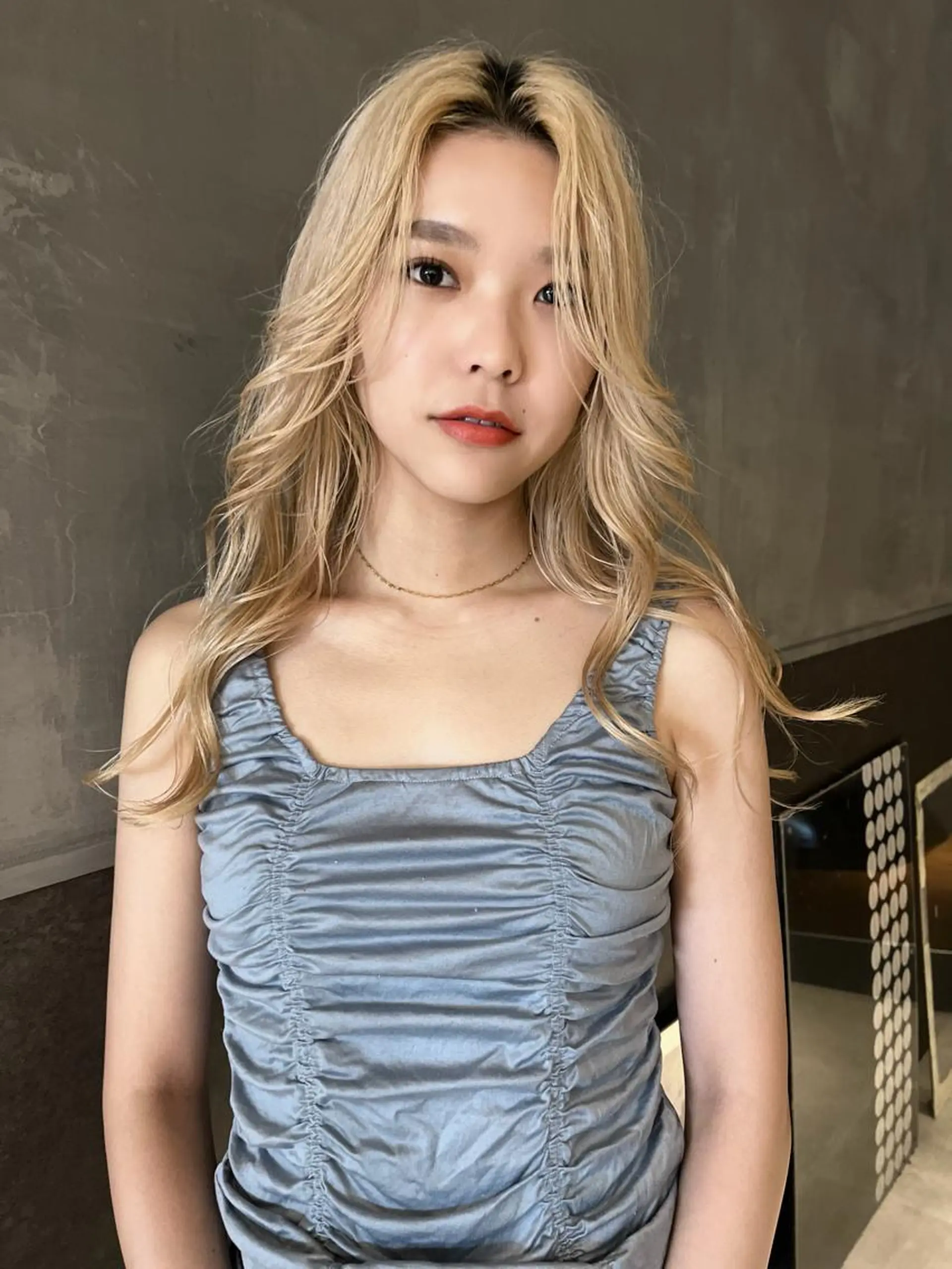 ロング カラー 田中 里奈のヘアスタイル