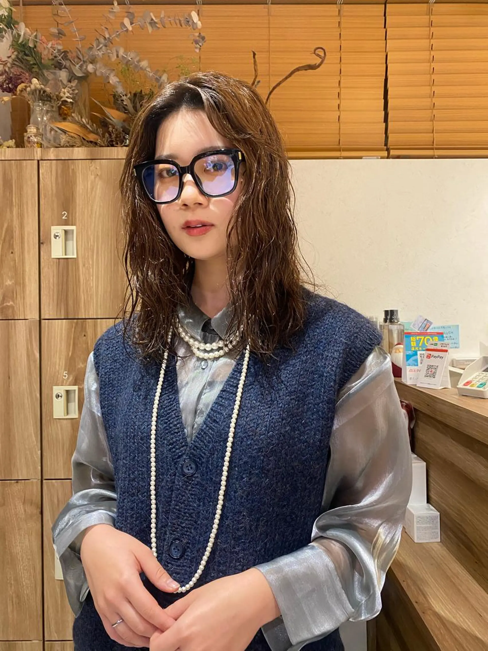 セミロング パーマ セミロングパーマ パーマ パーマ指名No1 /namiのヘアスタイル