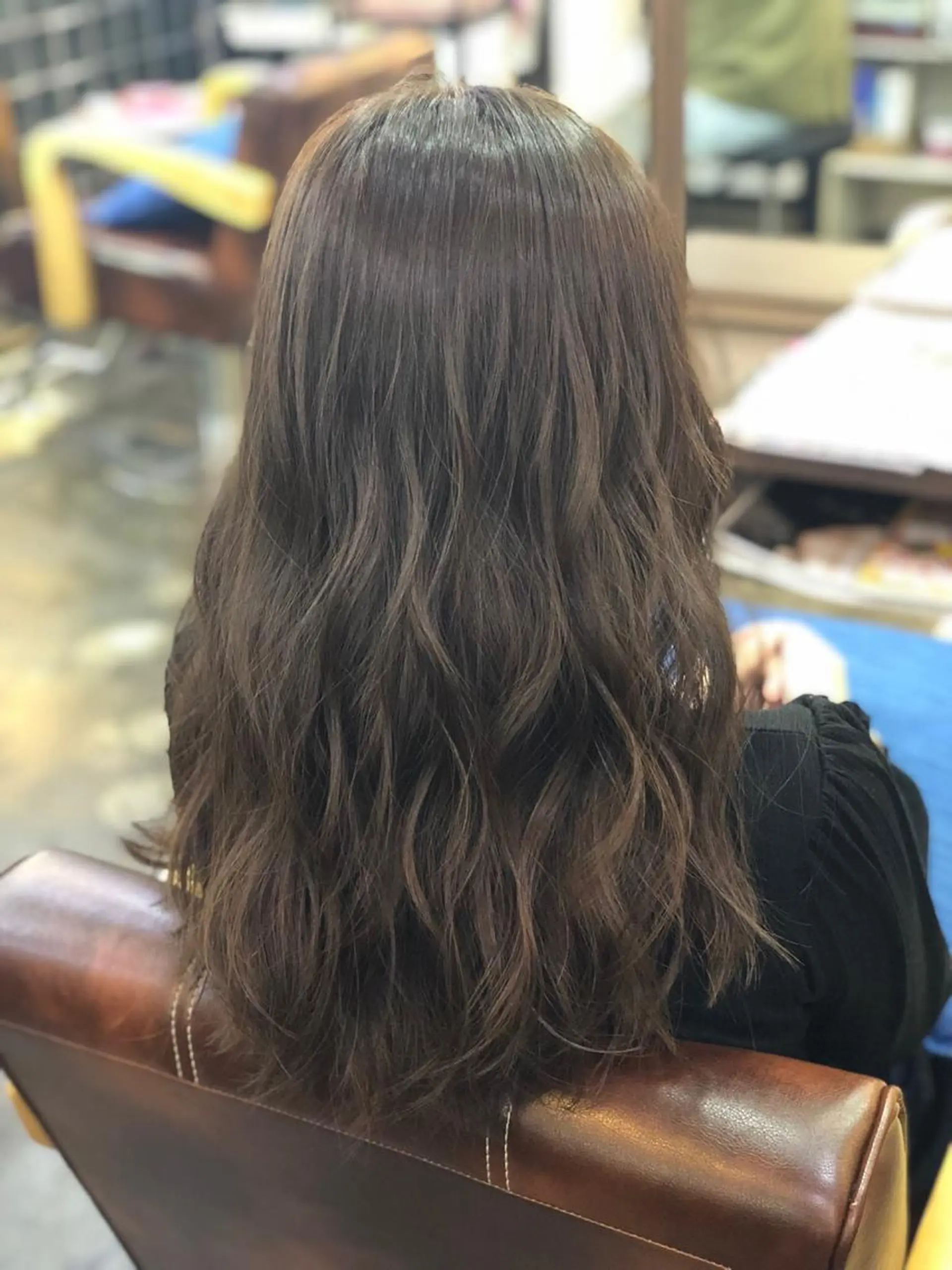 ロング カラー 【艶髪×韓国風】 毛流れ職人 RYOのヘアスタイル