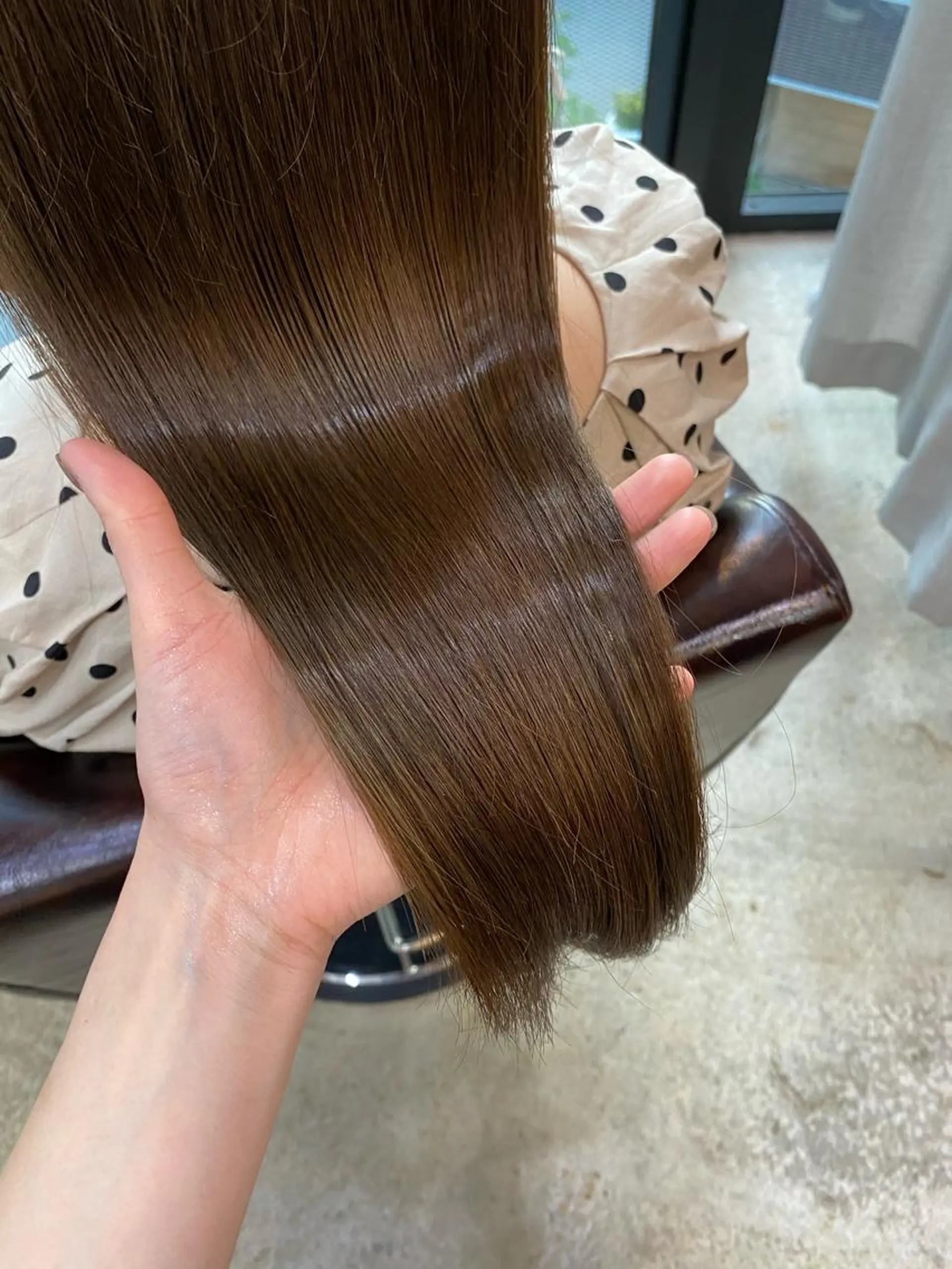 ロング トリートメント ヘアカラー トリートメント youres hair 髪質改善トリートメント&ヘッドスパ　恵比寿本店【ユアーズ　ヘア】所属・✨美髪エステ✨ 佐々木みなみのヘアスタイル