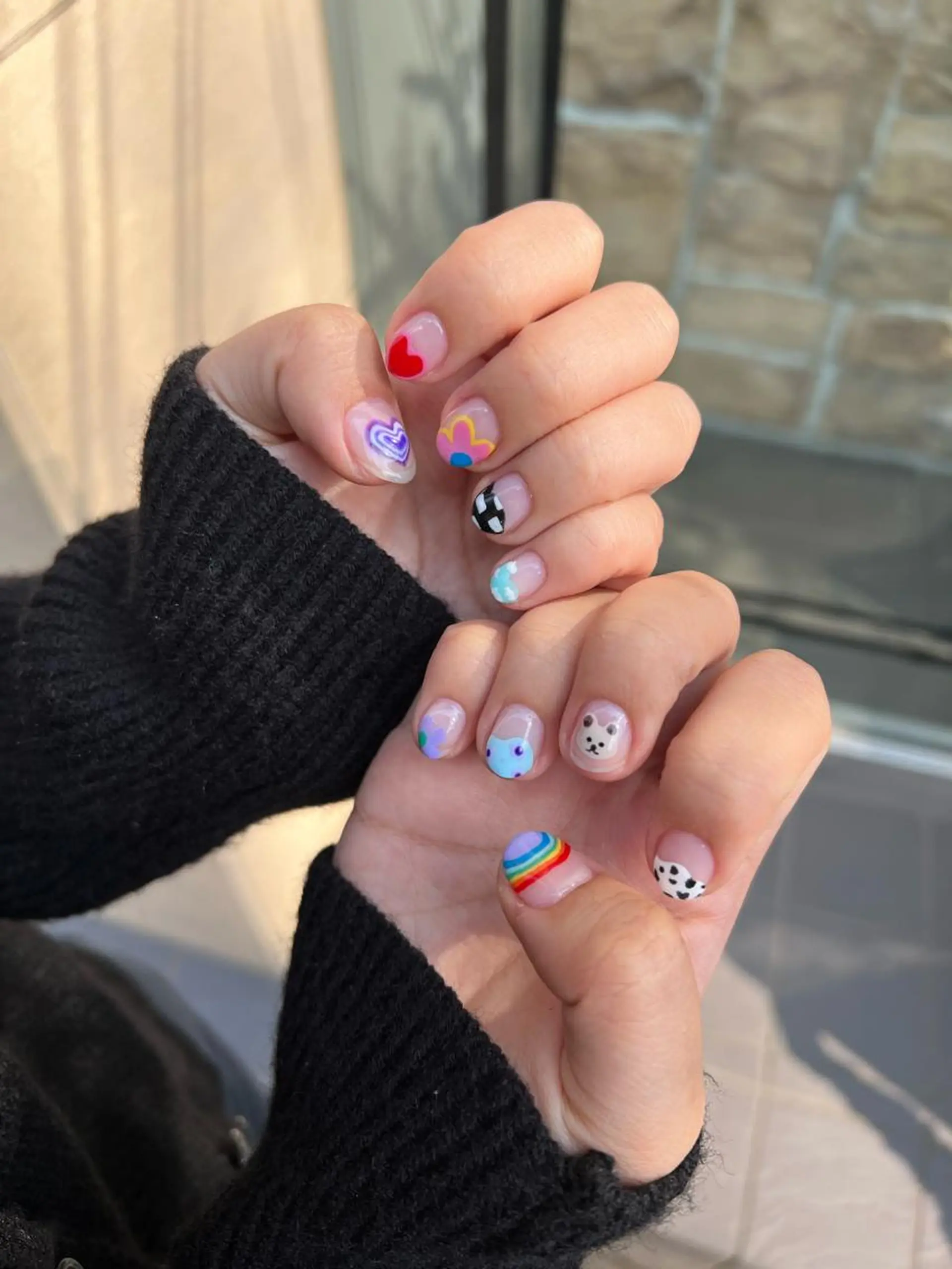 ネイル ハンドネイル 韓国🩶Y2Kネイル 💫くれはのネイルデザイン