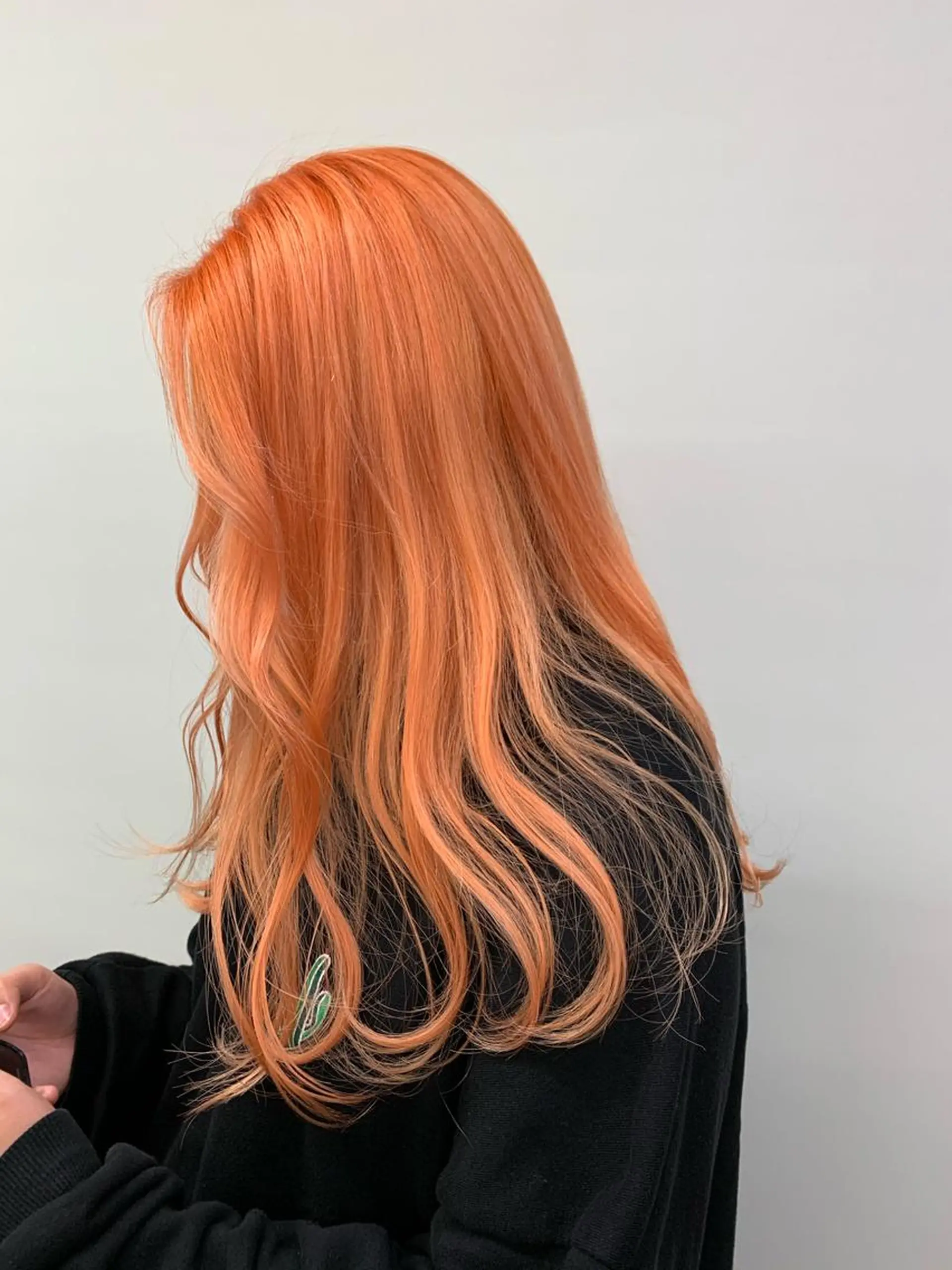 セミロング 山嵜 かなのヘアスタイル