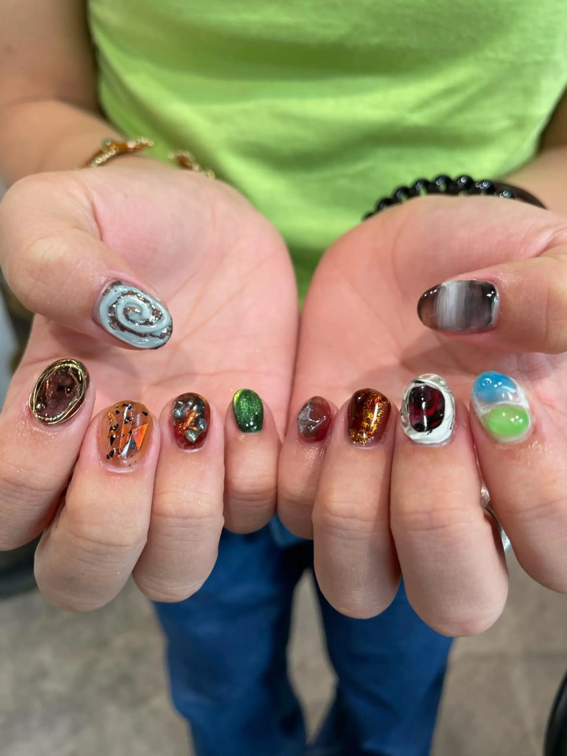 ネイル ハンドネイル ナチュラル透明感🌱 小山美樹子のヘアスタイル