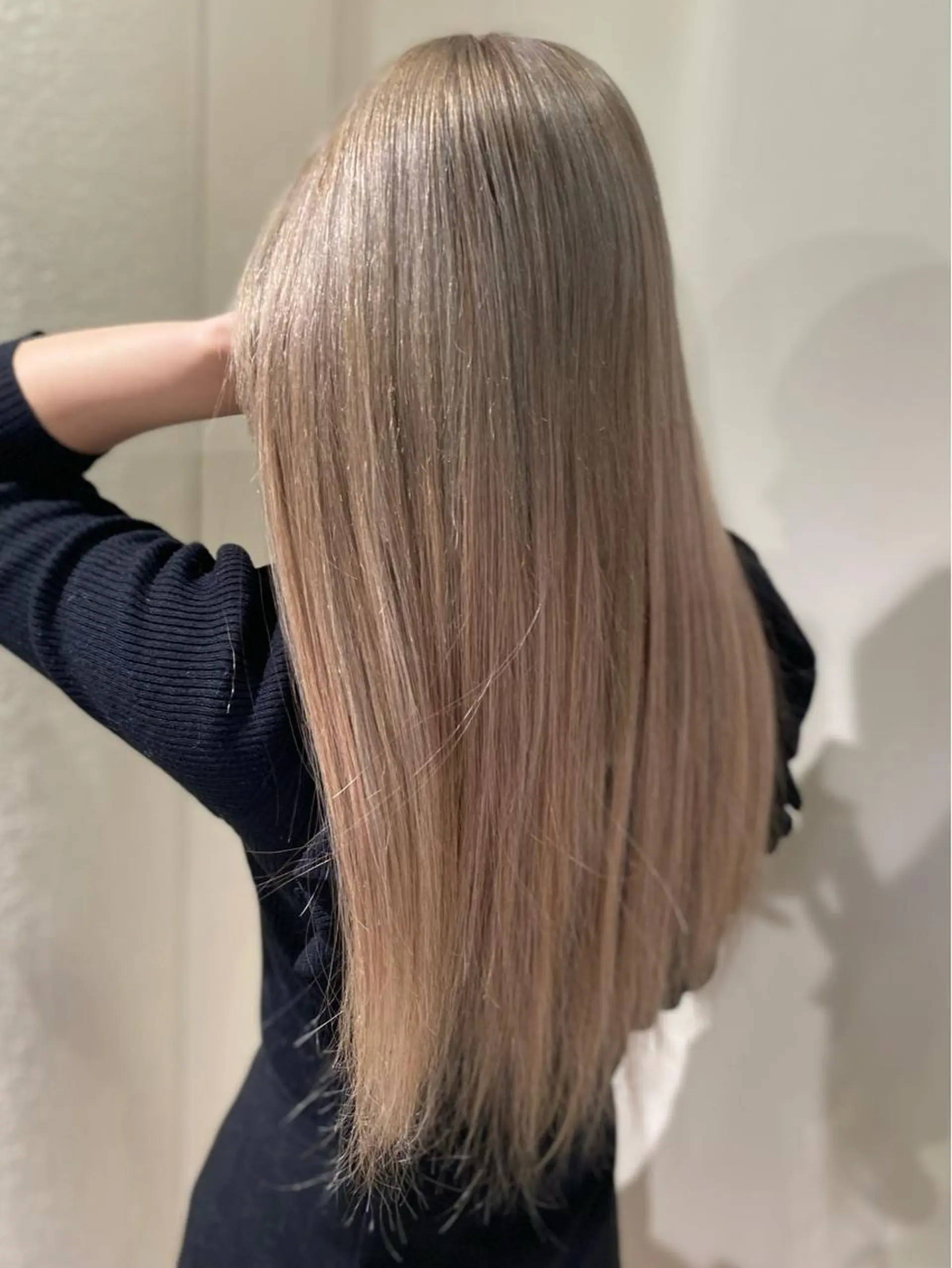 ロング ヘアカラー トリートメント ハイトーン✨艶髪💘 💘 AYANO💘のヘアスタイル