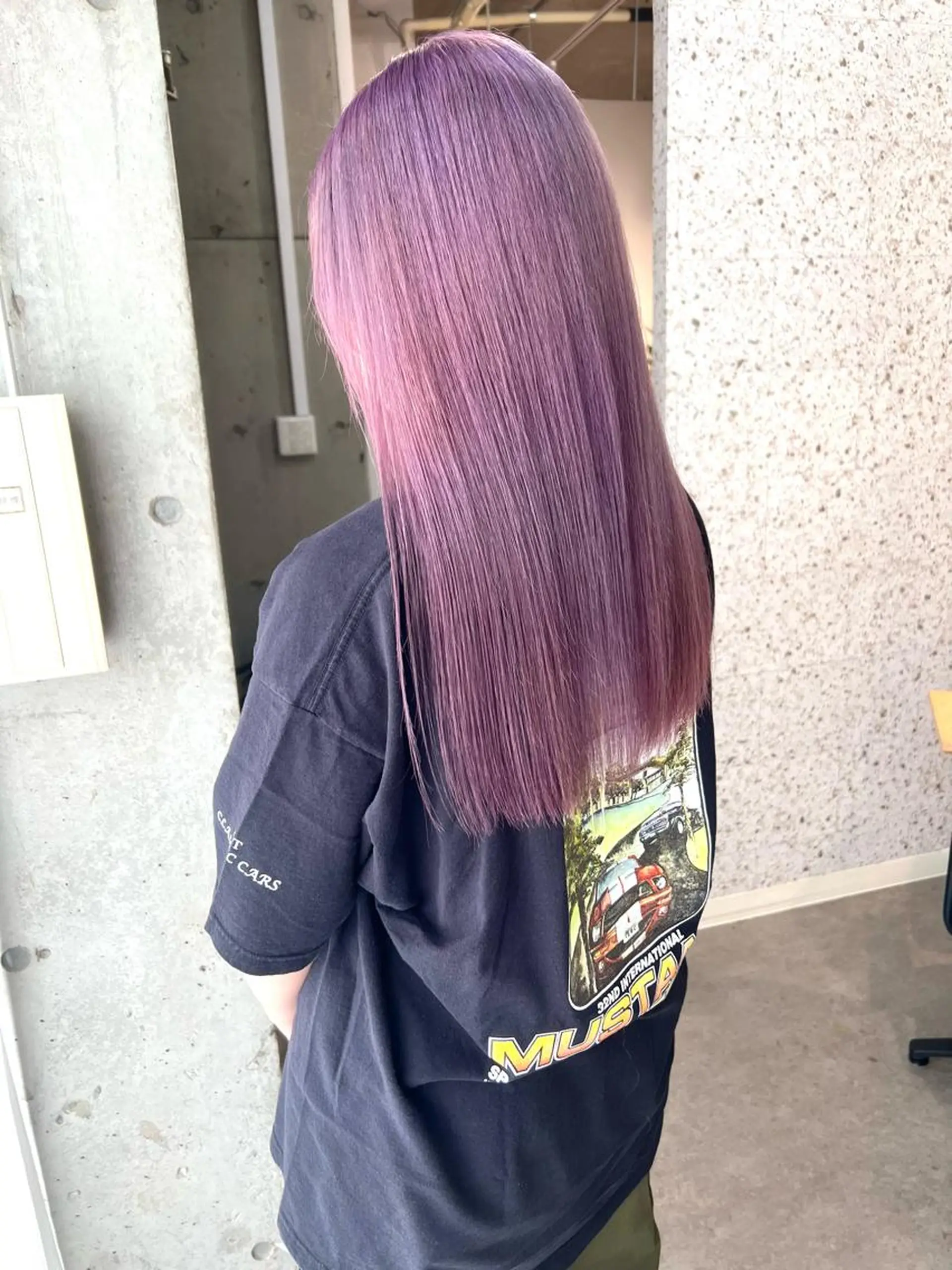 ロング カラー バレイヤージュ ブリーチ ケアブリーチ ハイライトカラー インナーカラー ヘアカラー トリートメント lani 天神大名/ブリーチのヘアスタイル