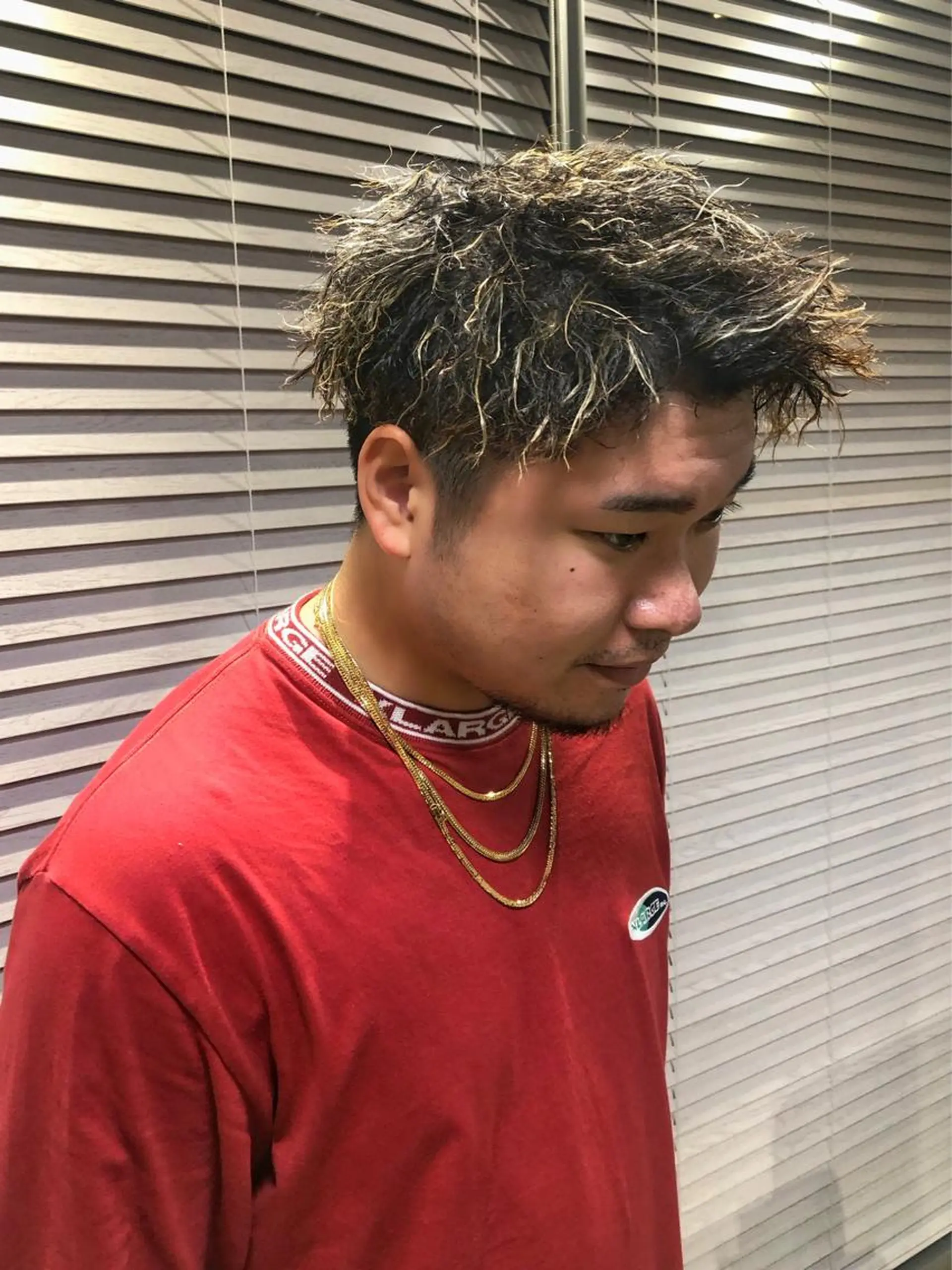 ショート カラー パーマ ヘアアレンジ メンズ ヘアカラー トリートメント 💎髪質改善特化💎 RUITOのヘアスタイル