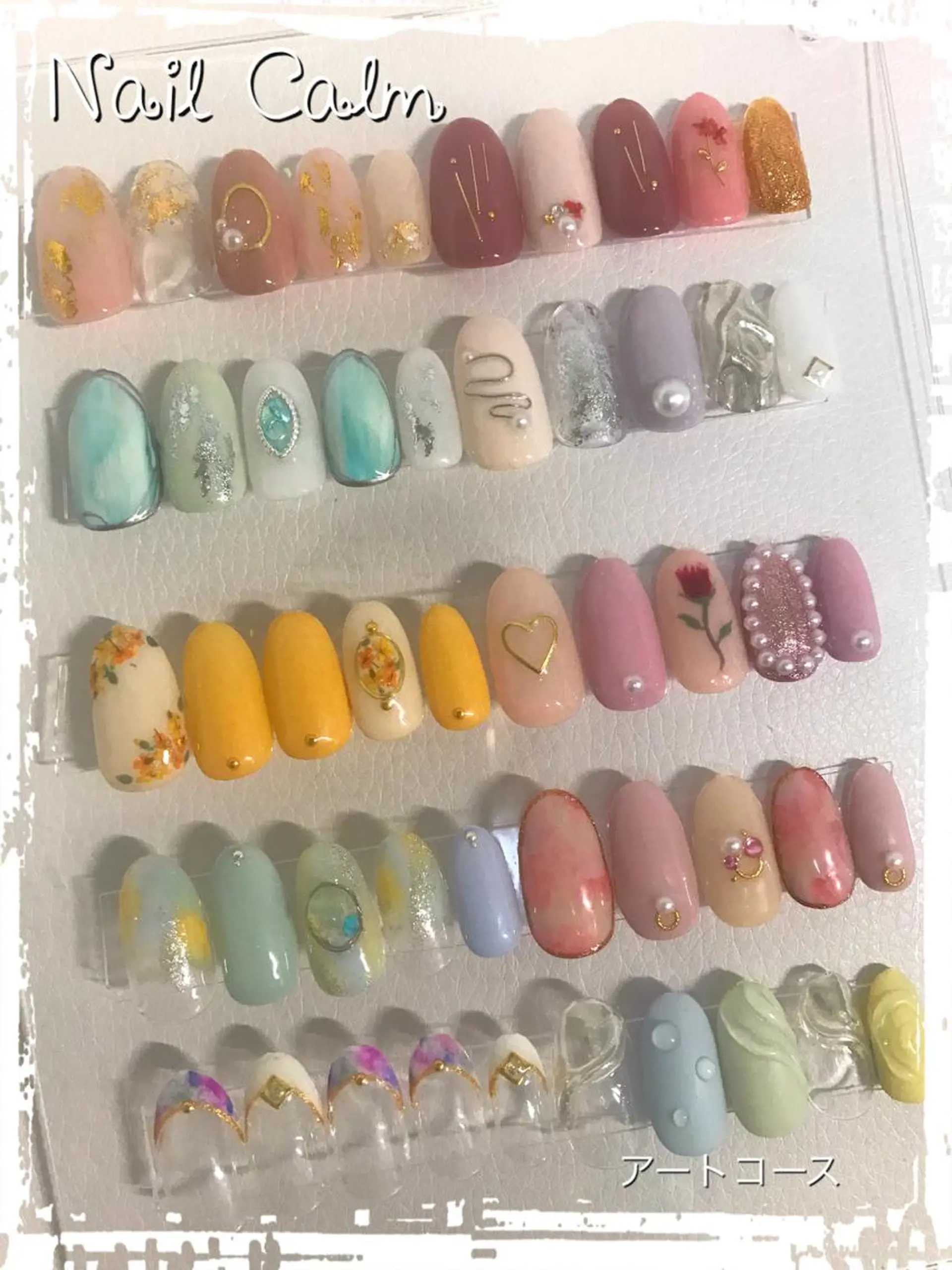 ネイル アートネイル ハンドネイル Nail Calm所属・プライベートサロン Calmのネイルデザイン