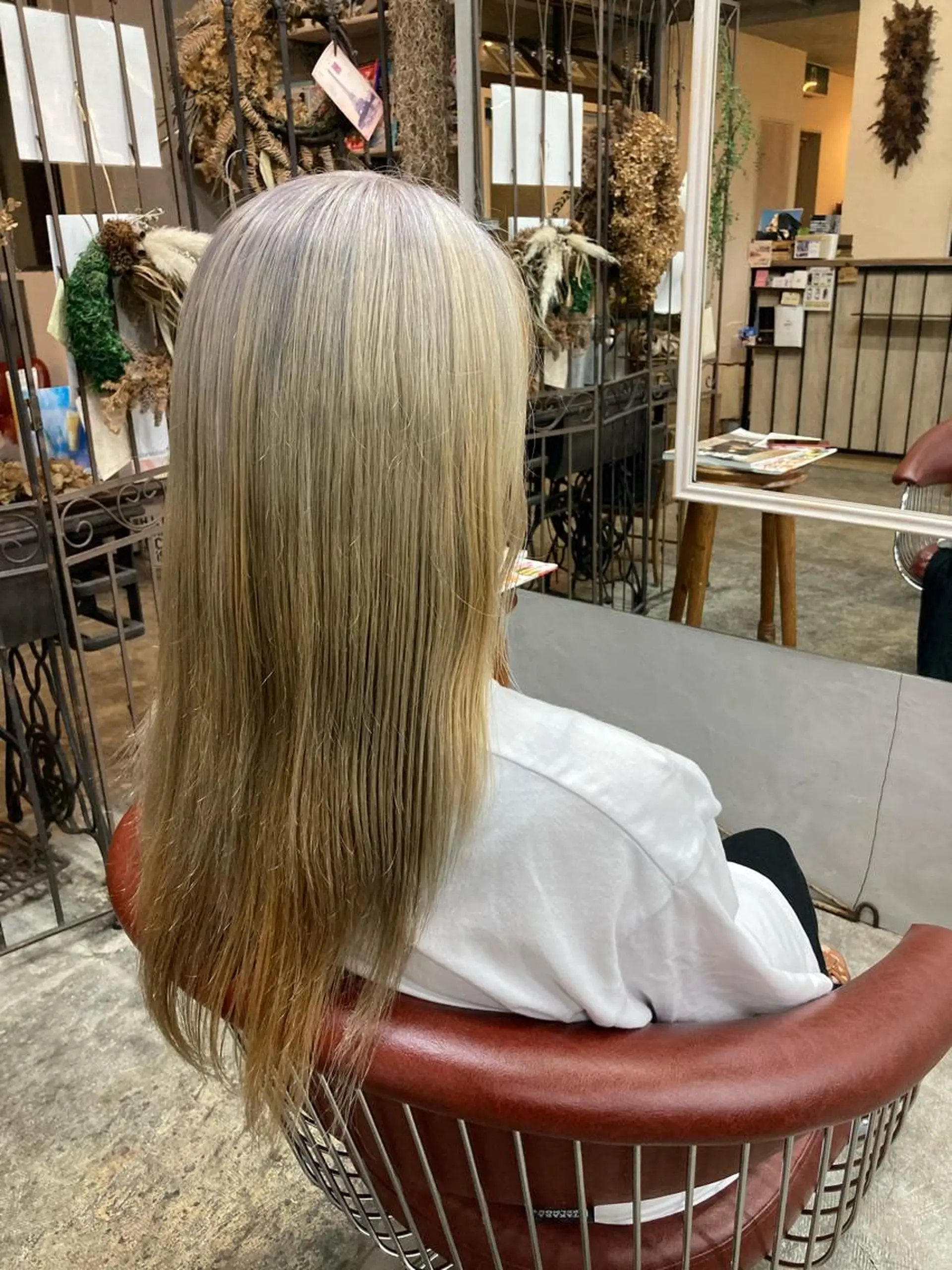 ロング カラー ダブルカラー ヘアカラー 新田龍之輔 →メンズ／派手髪のヘアスタイル