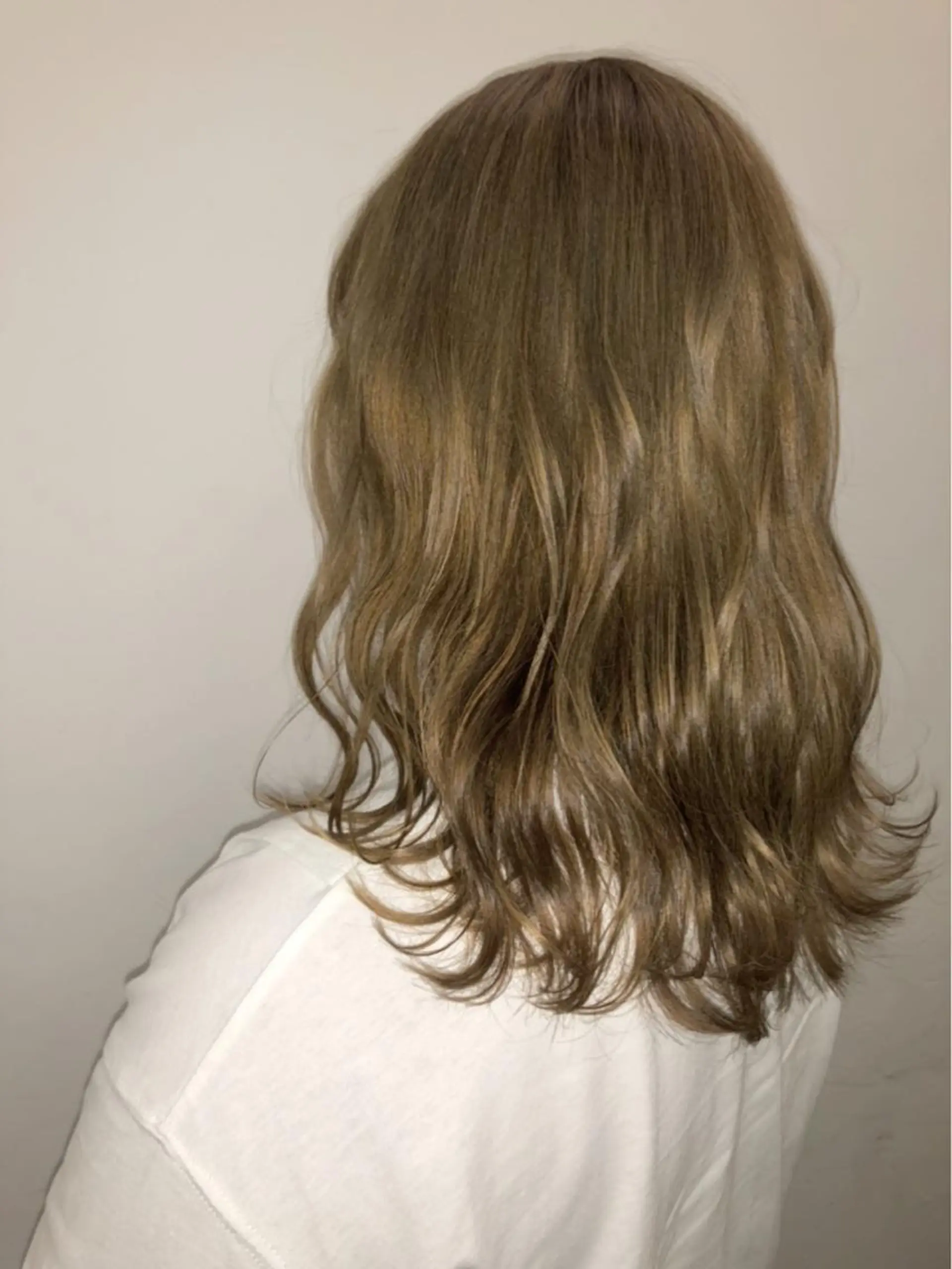 ミディアム ヘアカラー トリートメント メンズ レイヤー ウルフ 弓木啓輔のヘアスタイル