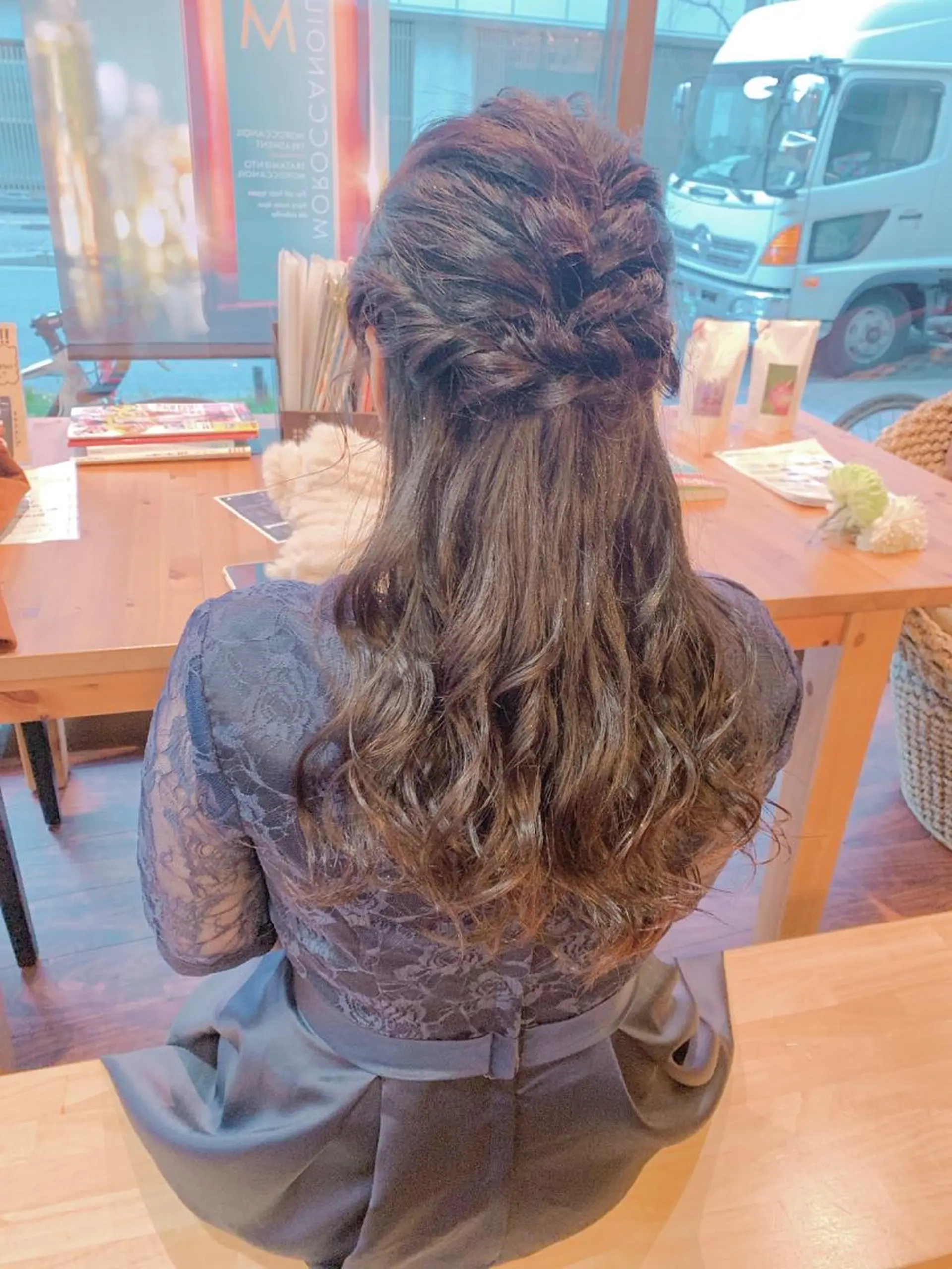 ヘアアレンジ 井上 美奈子のヘアスタイル