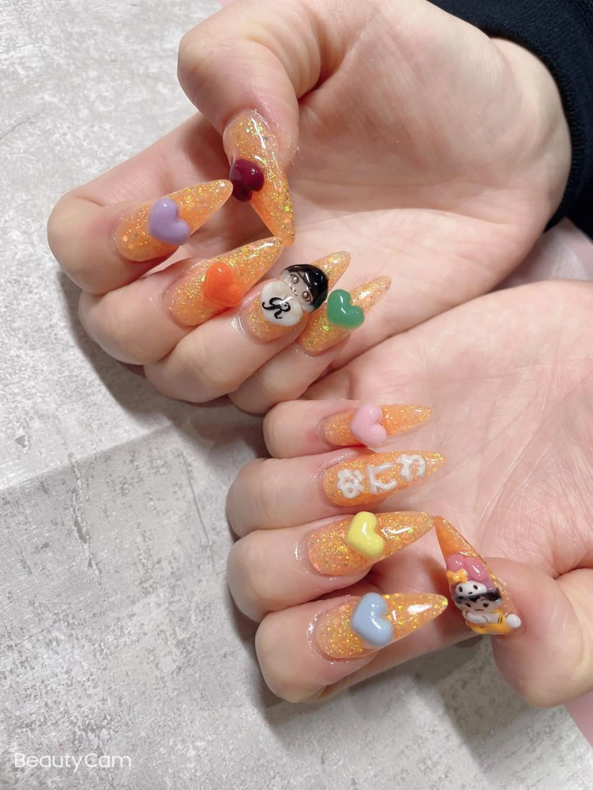 ロング ネイル 《LB》ラブリエ Nail&eyeのマツエク・マツパデザイン
