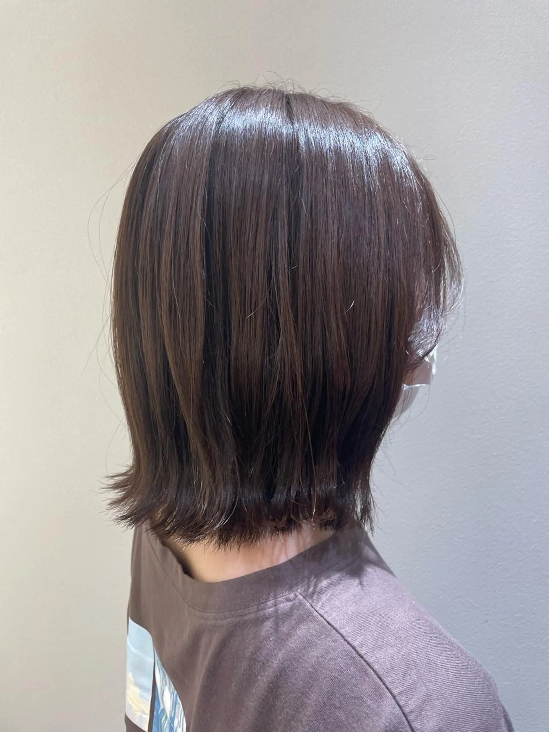 ミディアム 骨格診断/似合わせ カットあさみななこのヘアスタイル