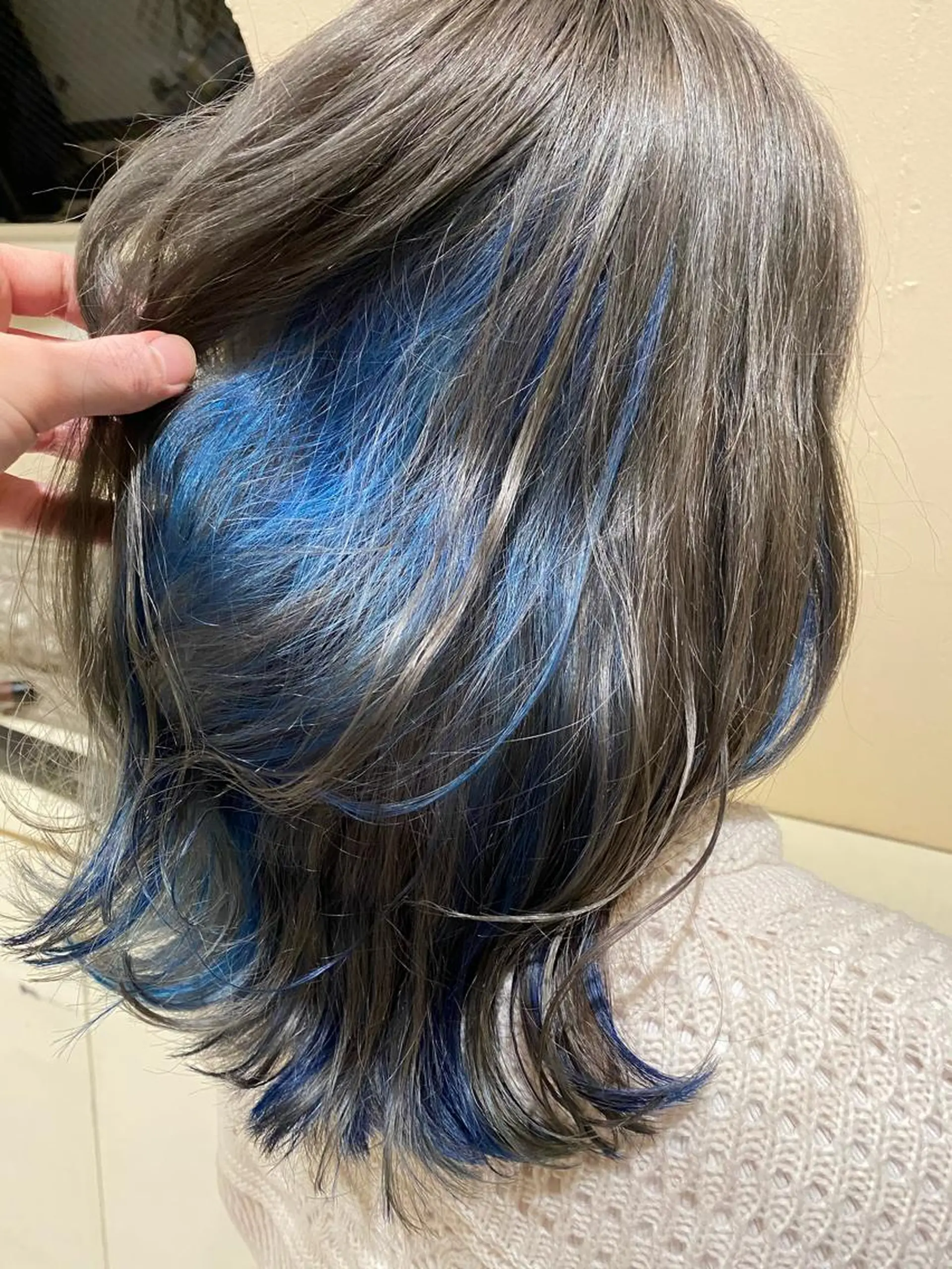 セミロング カラー IRIE HAIR DESIGN所属・IRIE⚡️メンズ/ パーマ⚡️北川聖也のヘアスタイル