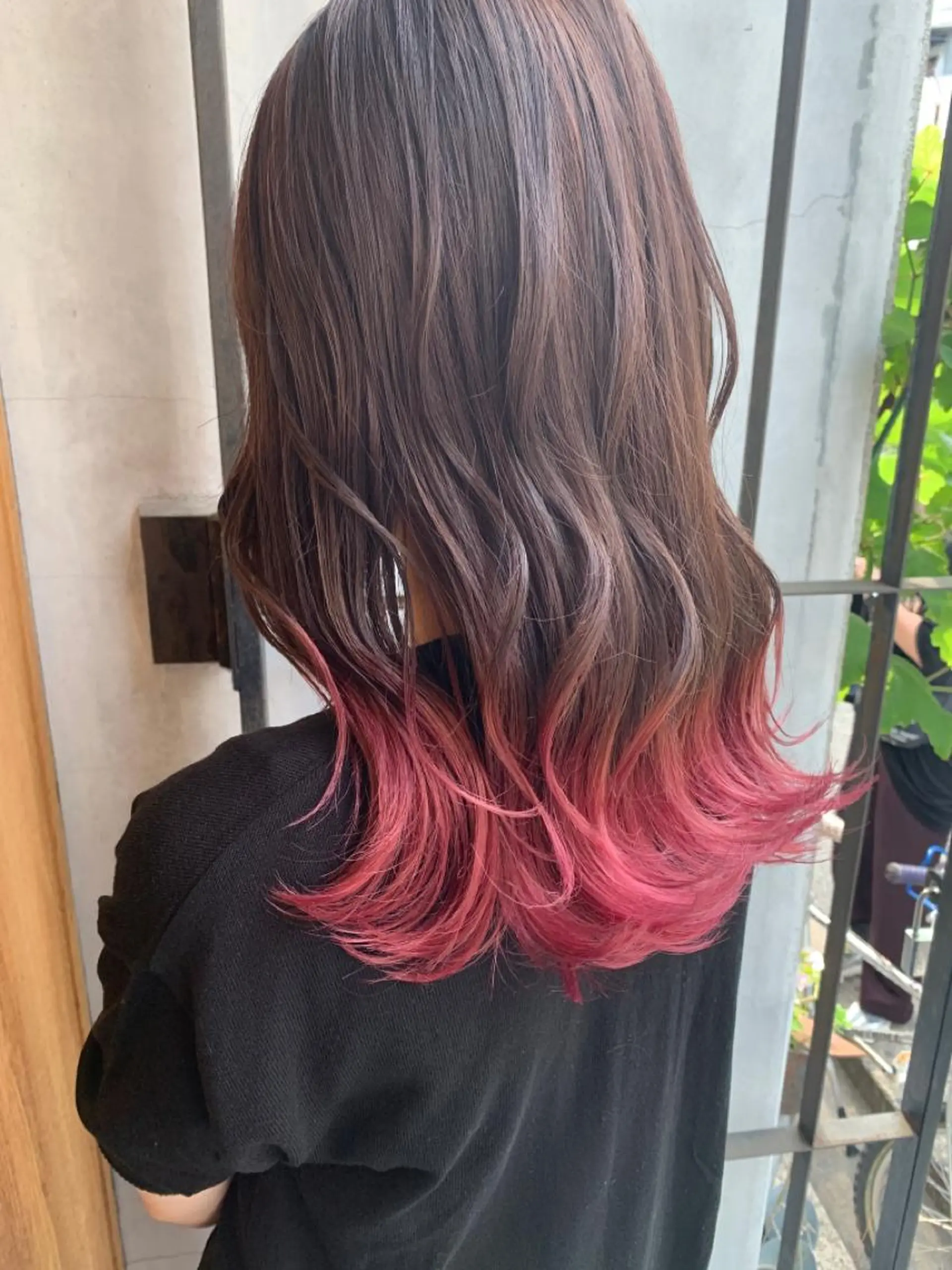 ロング 艶髪color💎髪 質改善ストレート大吉のヘアスタイル