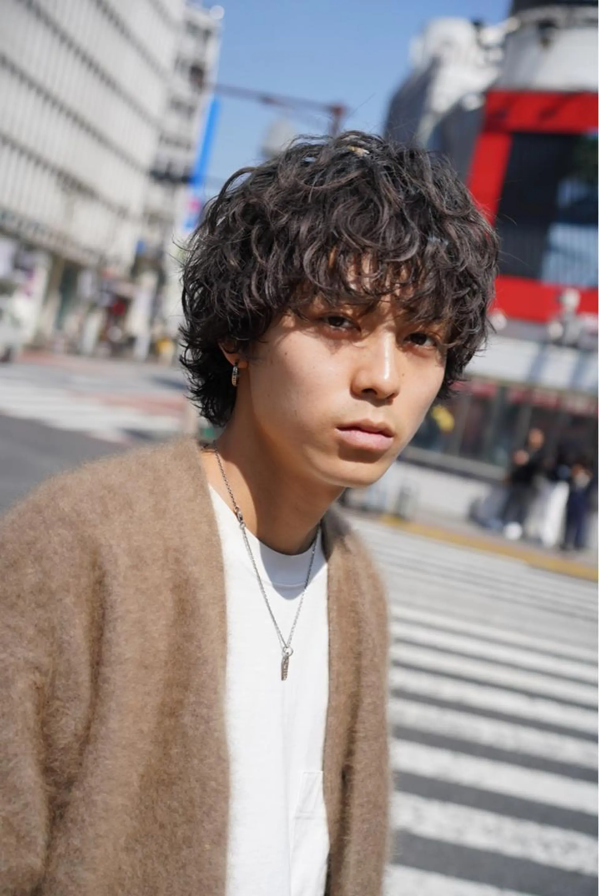 パーマ メンズ メンズブリーチ メンズパーマ ツイストスパイラルパーマ 波巻きパーマ ニュアンスパーマ fifth リュウセイのヘアスタイル