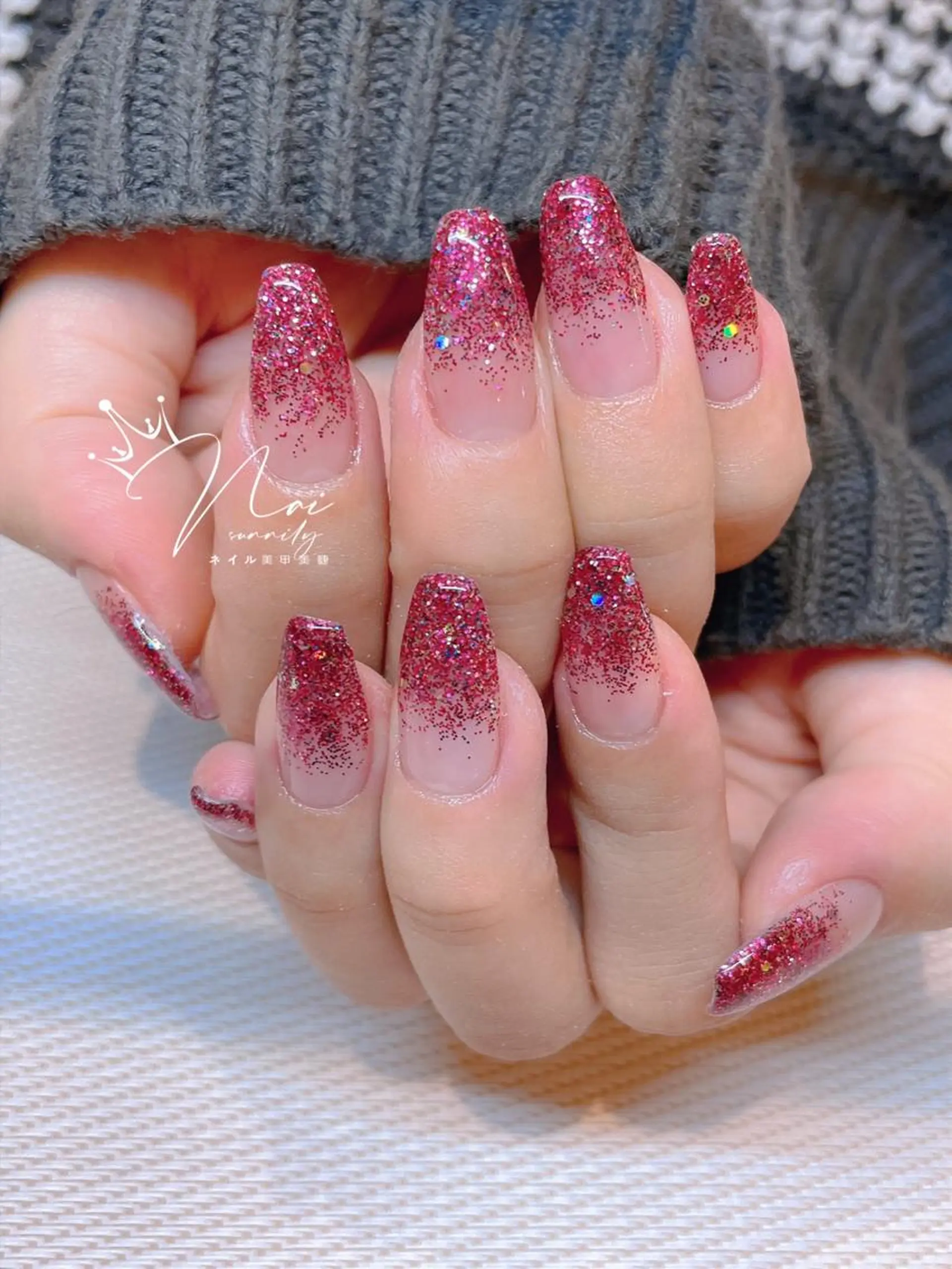 ネイル 長さだし専門店 M2　rikaのネイルデザイン